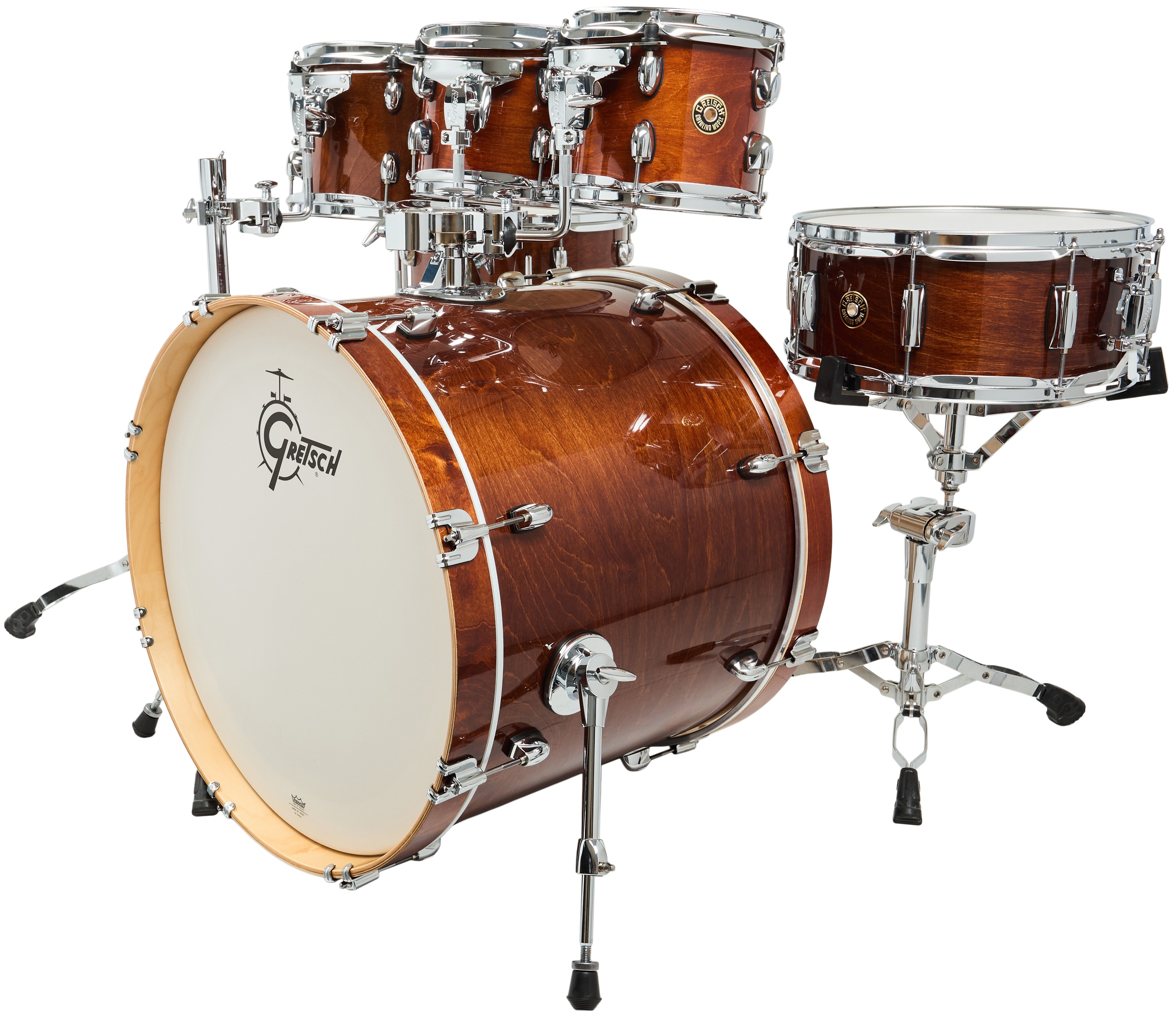 Gretsch Catalina Maple Walnut Glaze Rock Set 7 piece