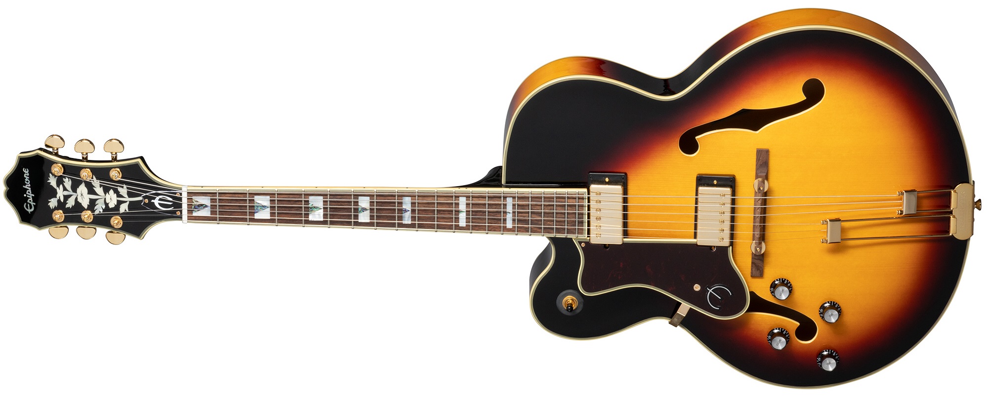 Epiphone Broadway LH Vintage Sunburst