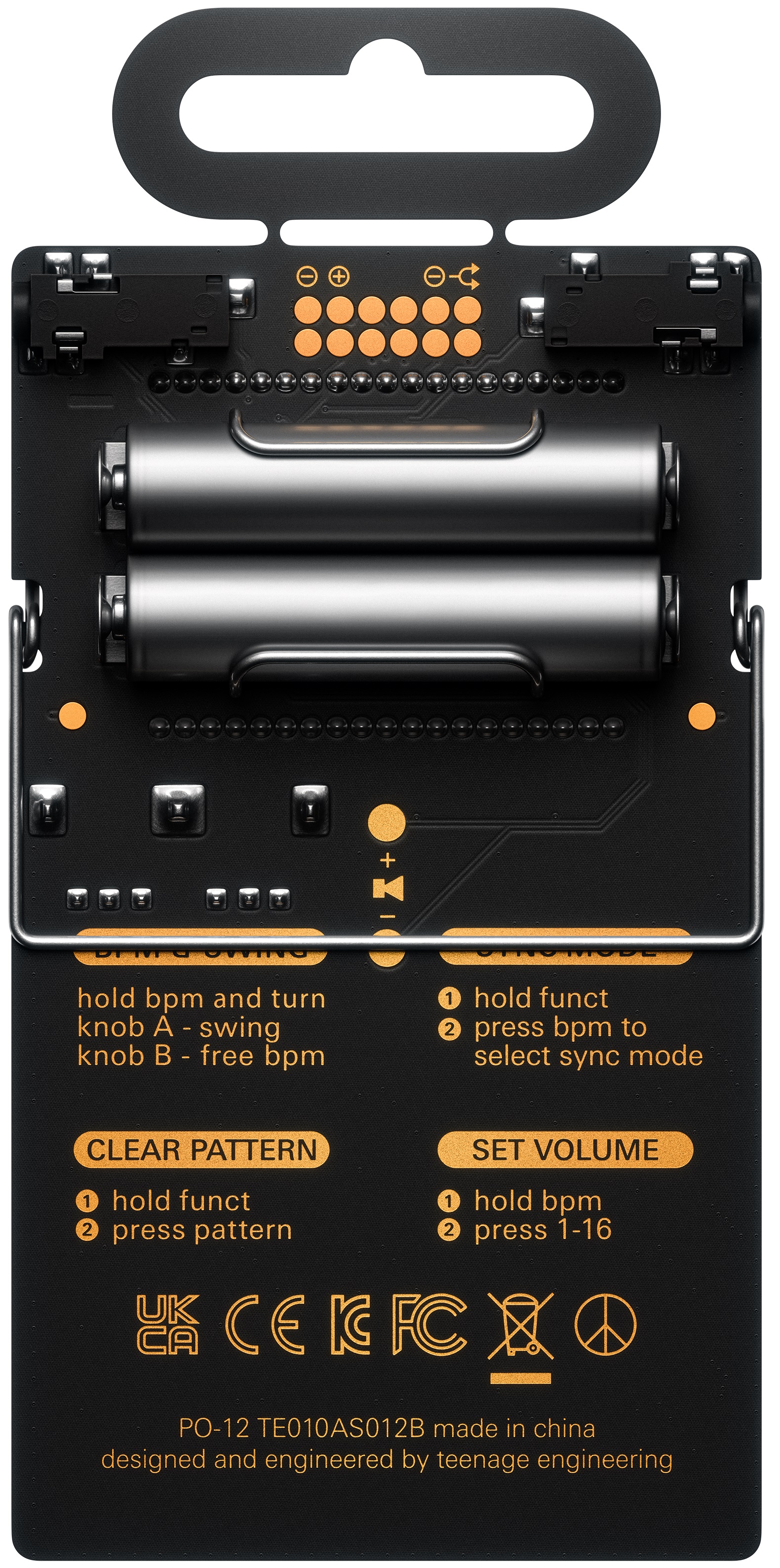 Teenage Engineering PO-12 rhythm – Obrázok 4