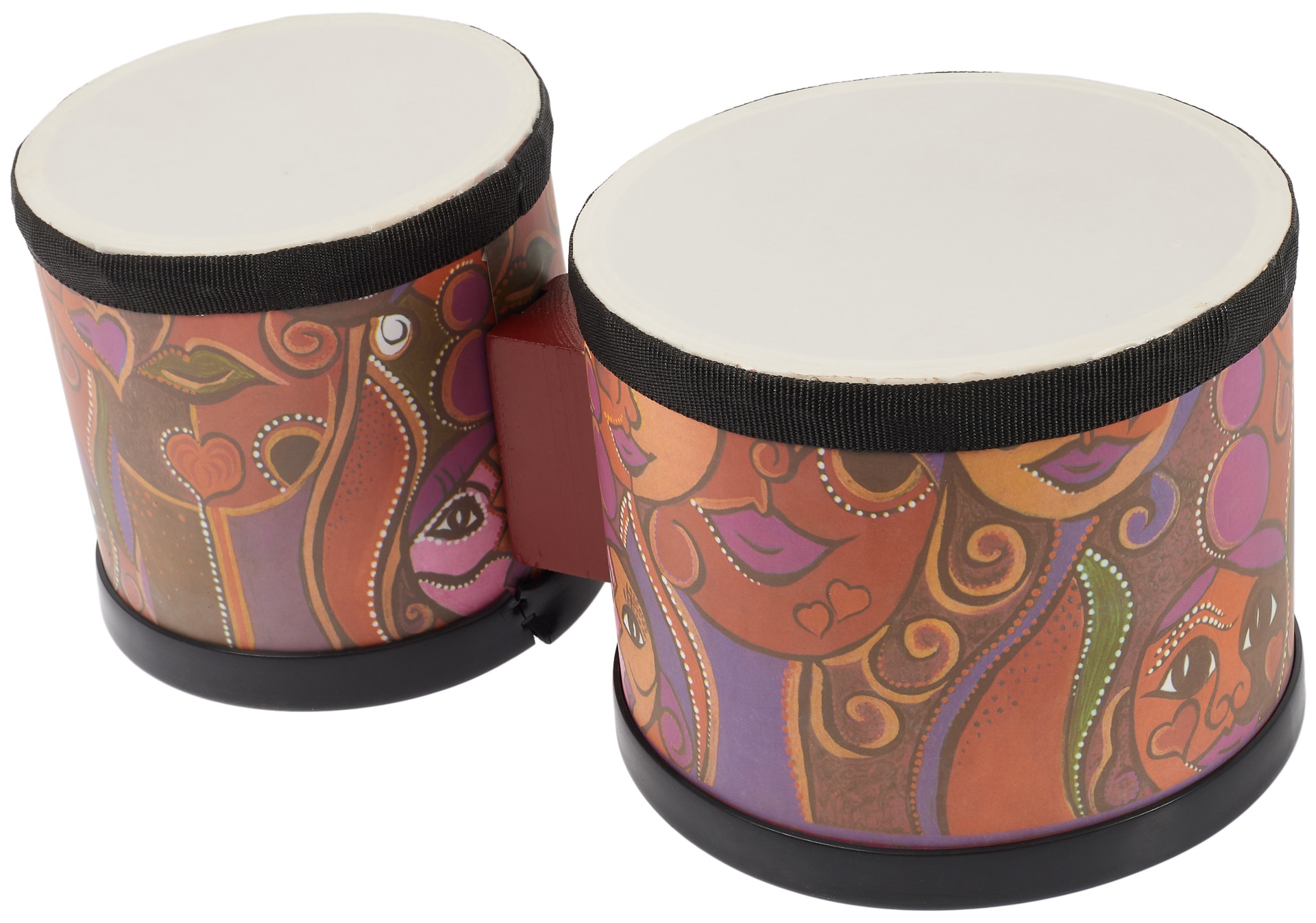 PP World Percussion Mini Bongos with Beaters