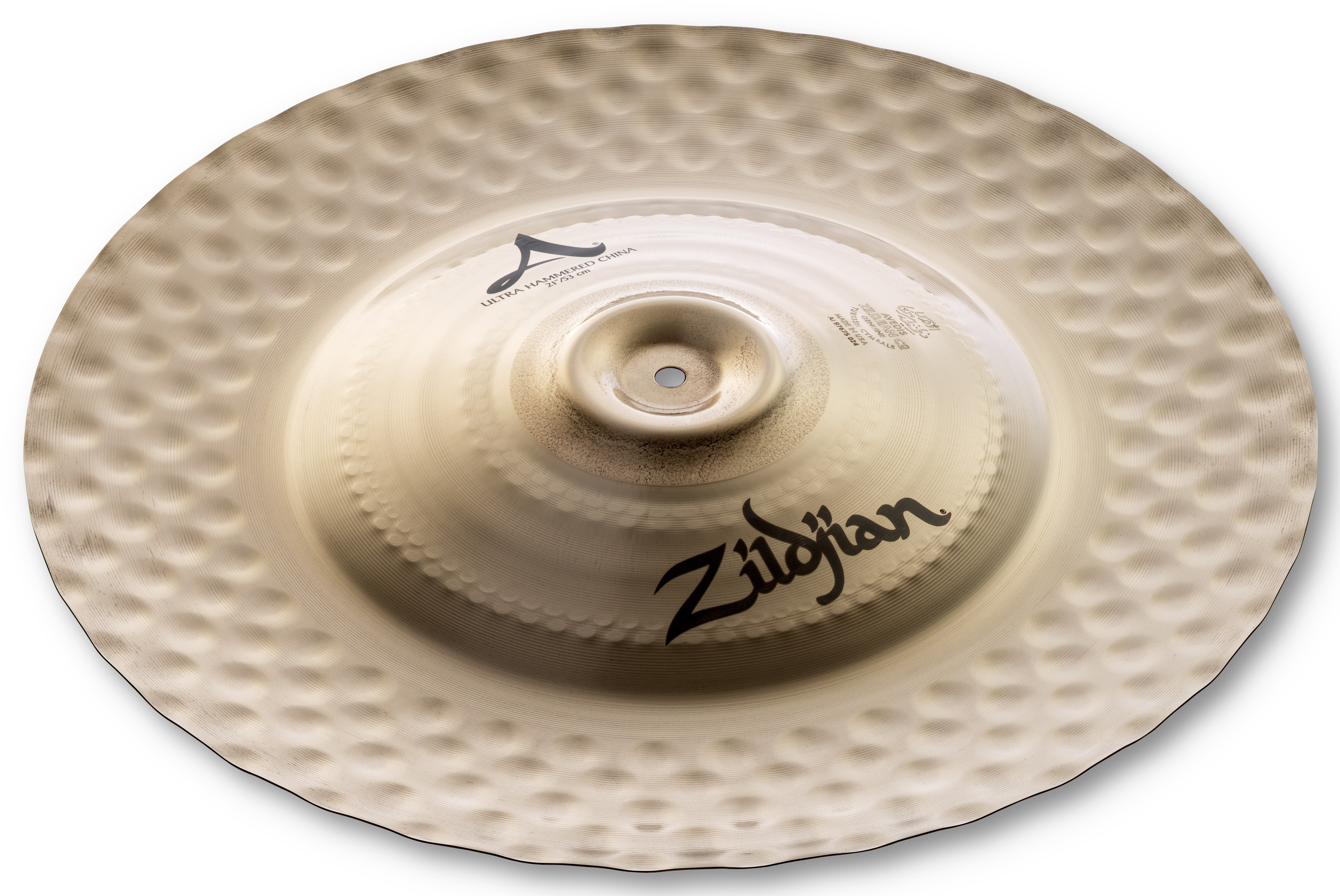 Zildjian 21" A ultra hammered china brilliant