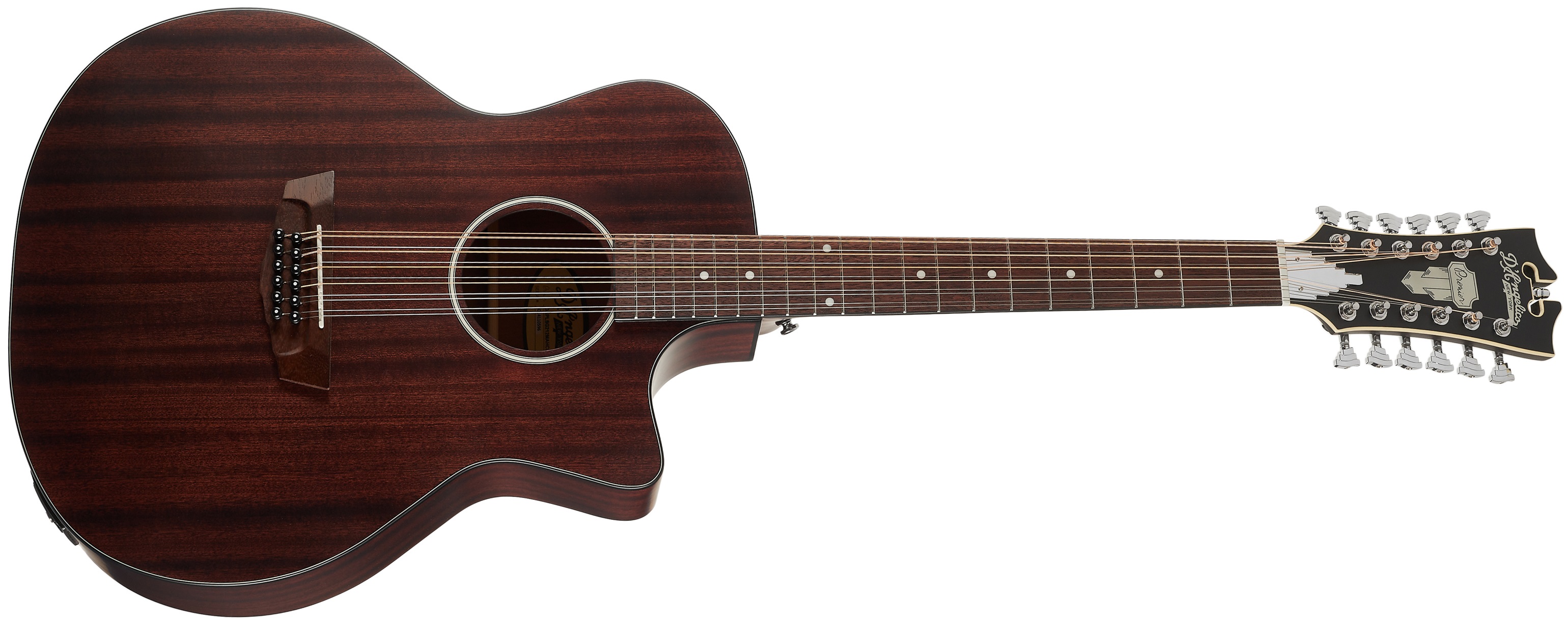 D'Angelico Premier Fulton LS Mahogany Satin