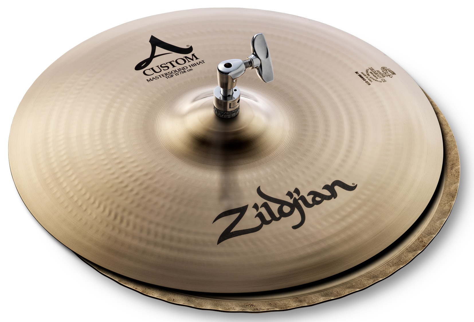 Zildjian 15" A Custom mastersound hi hat