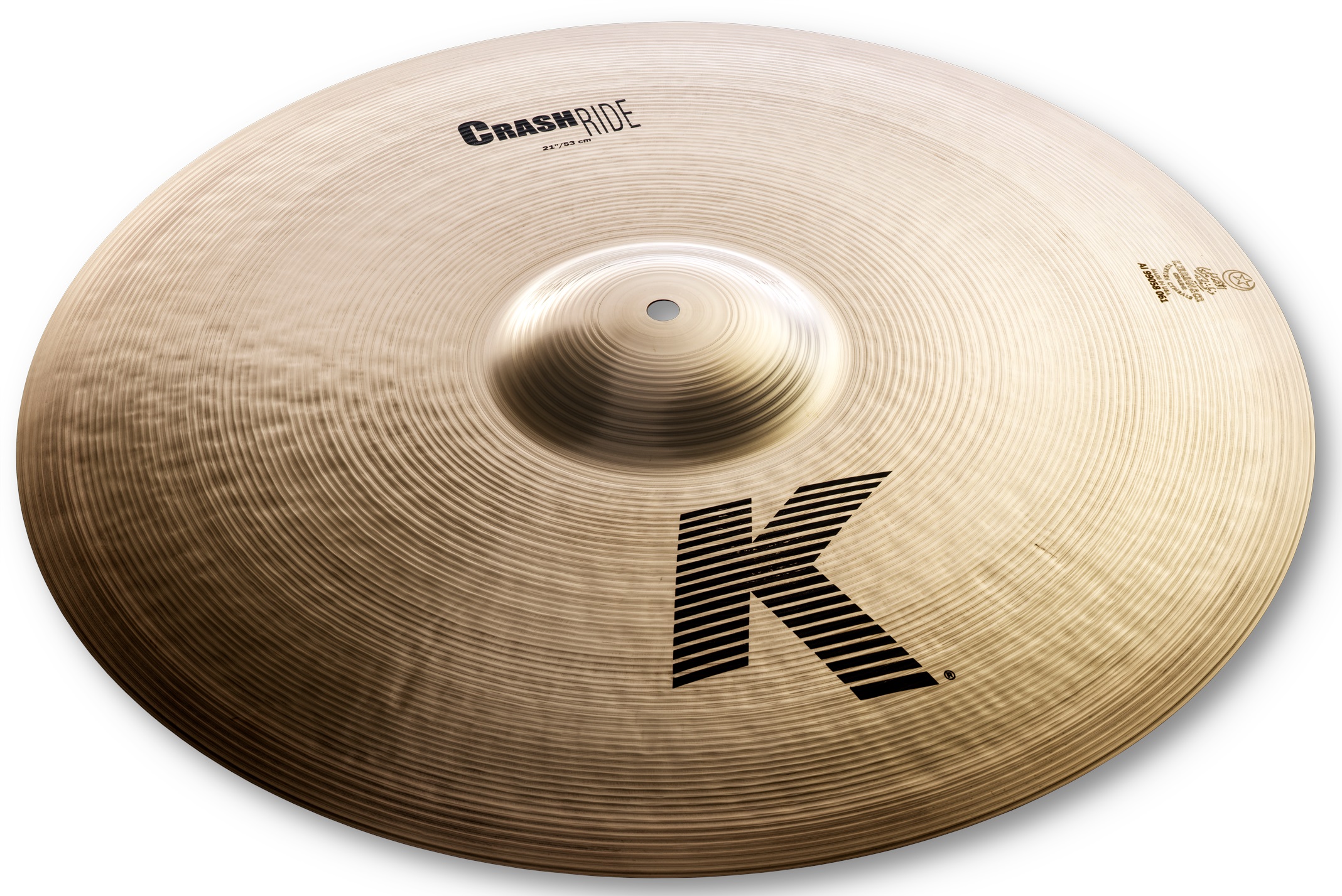 Zildjian 21" K crash ride brilliant
