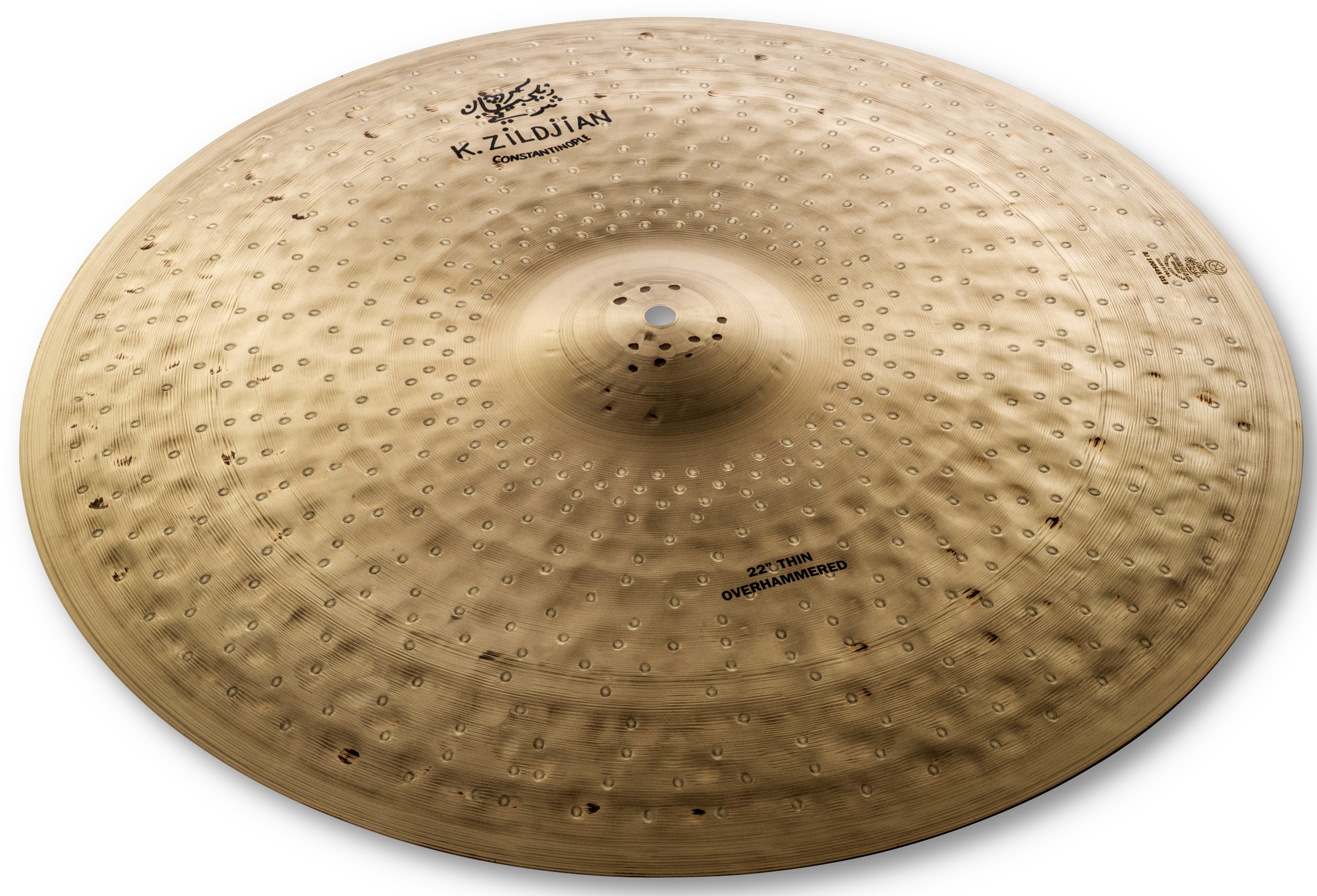 Zildjian 22" K Constantinople thin ride over hammmered