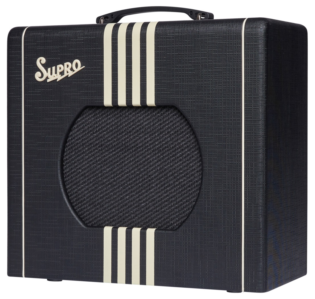 Supro Delta King 10 Black/Cream