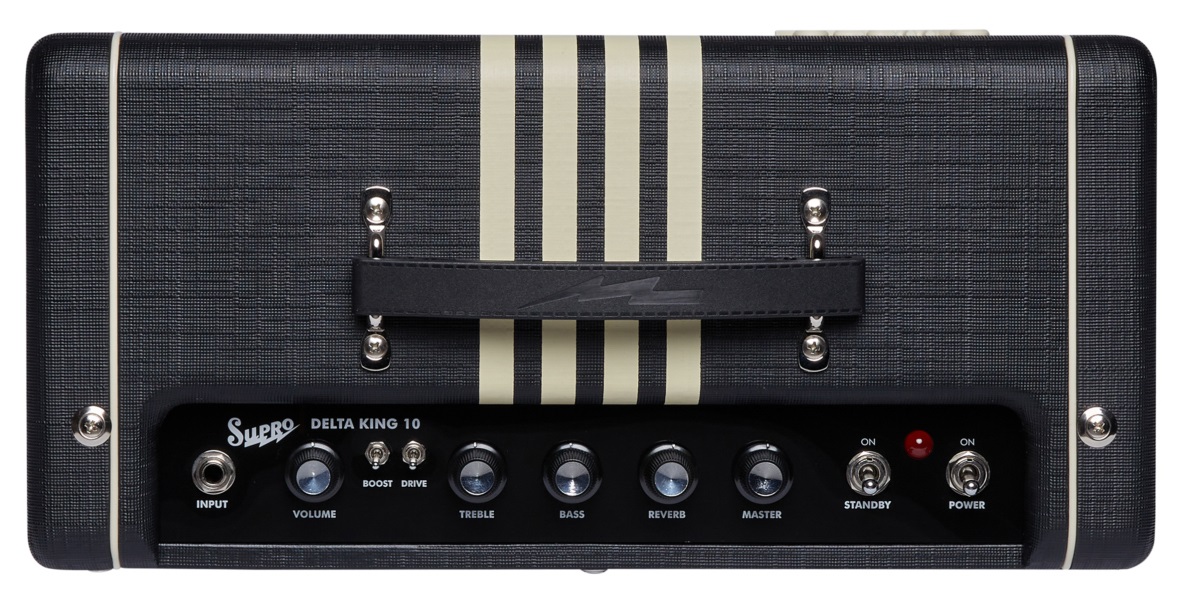 Supro Delta King 10 Black/Cream