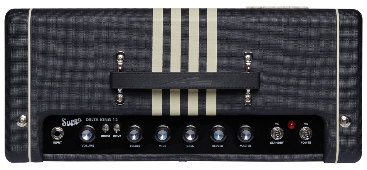 Supro Delta King 12 Black/Cream