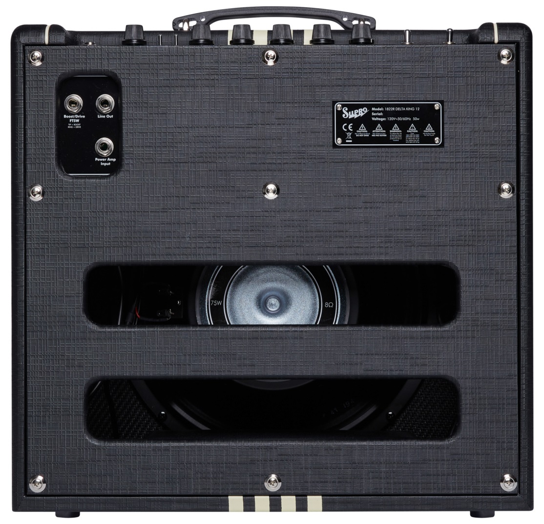 Supro Delta King 12 Black/Cream (rozbalené)