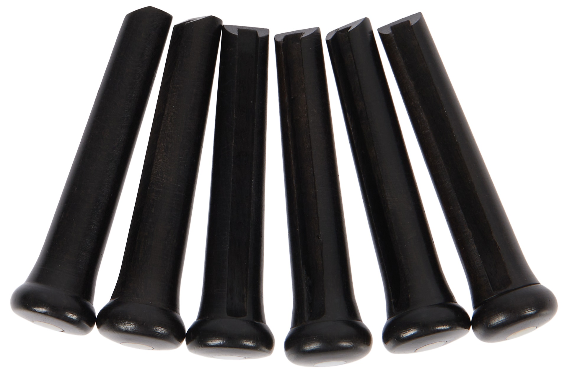 Furch Bridge Pins Ebony/Pearl dot