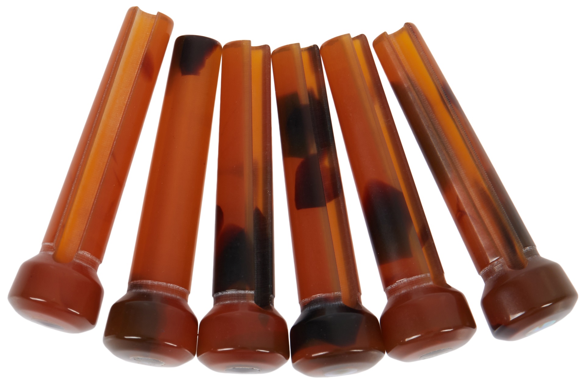 Furch Bridge Pins Tortoise/Pearl dot