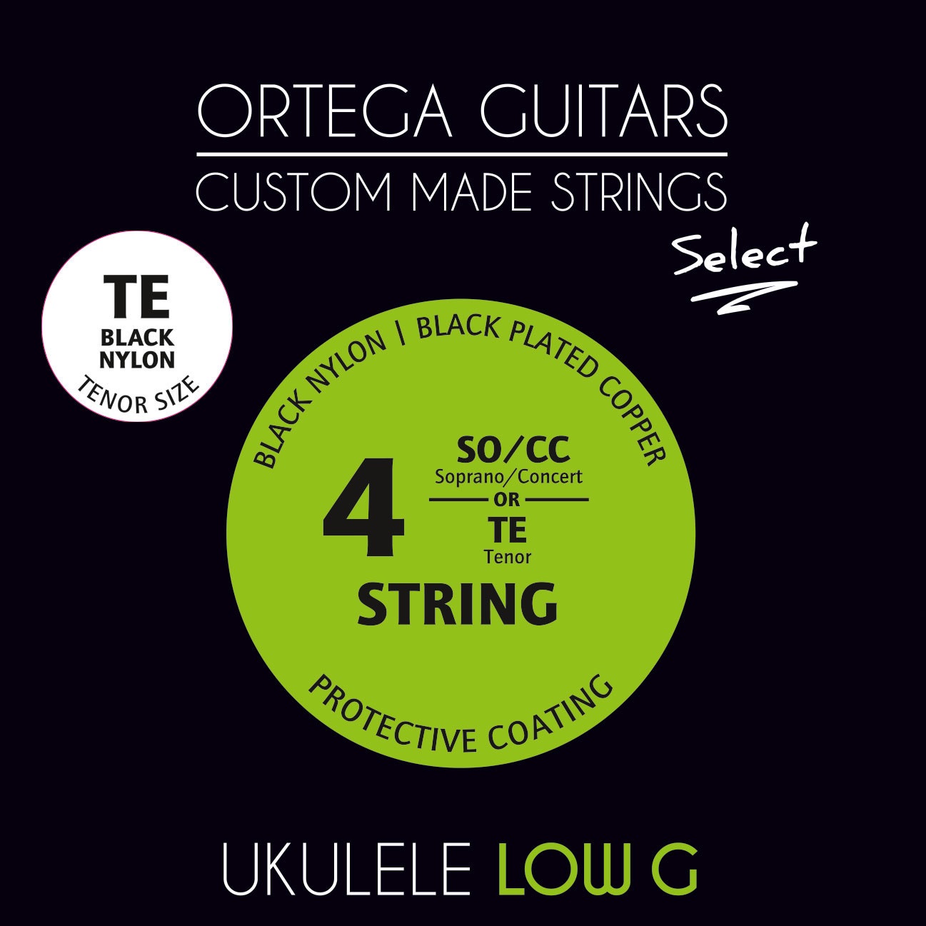 Ortega UKSBK Tenor Low-G