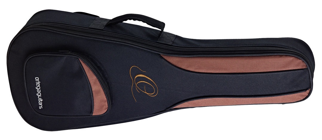 Ortega Pro Mini Travel Guitar Bag Black/Brown