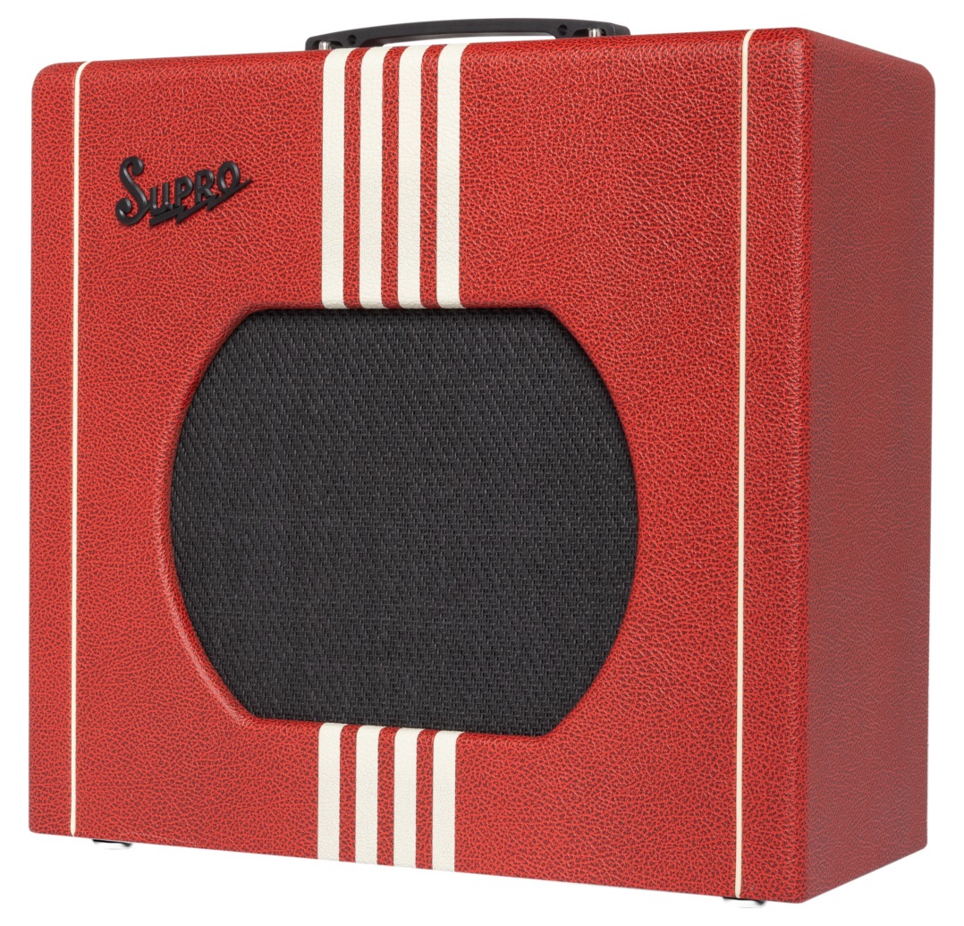 Supro Delta King 12 Scarlett/Cream