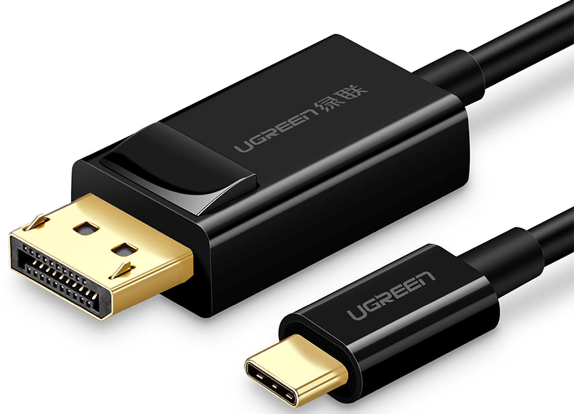 Ugreen 50994 USB Type C to DP Cable 1,5m Black