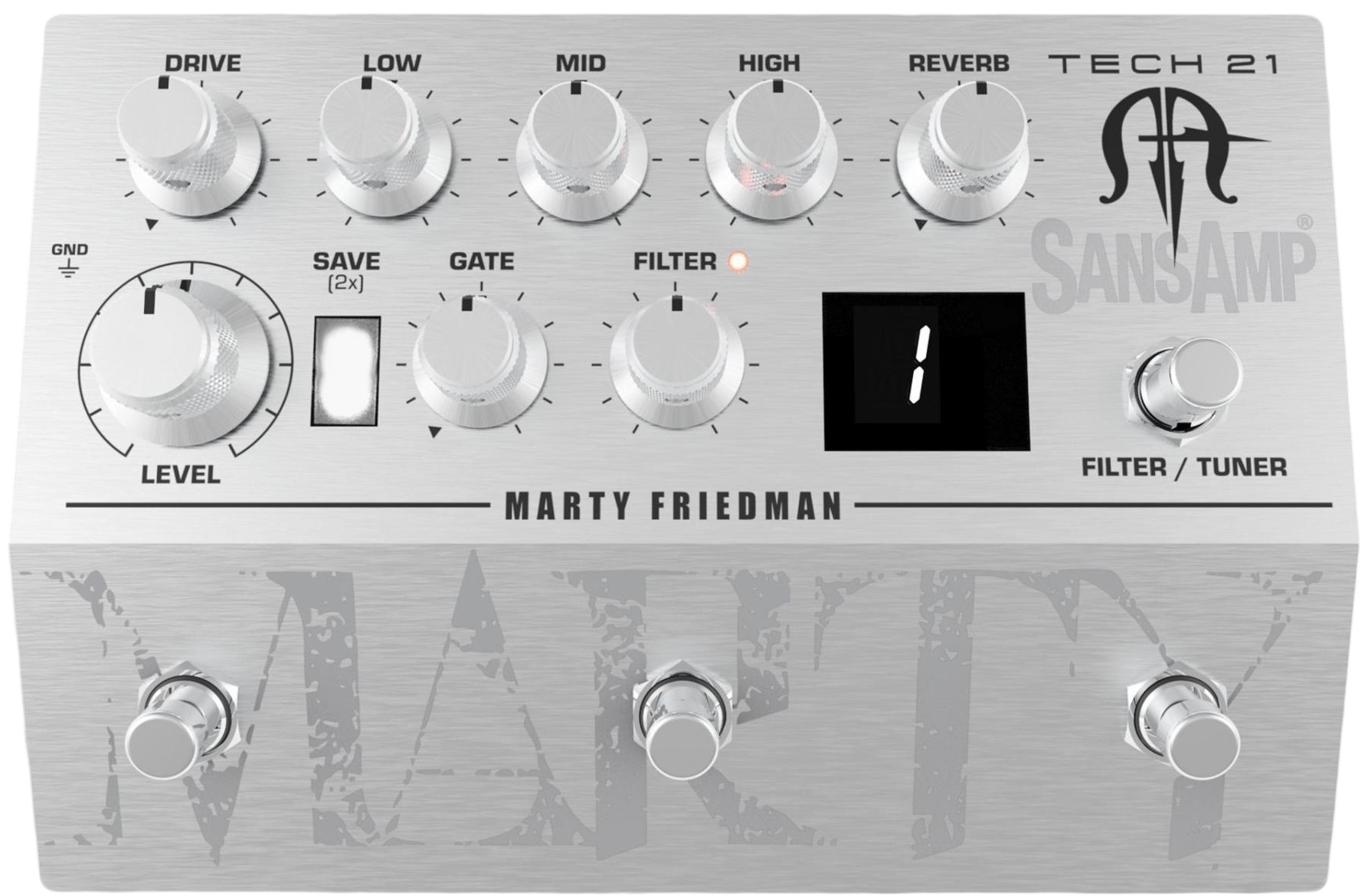 Tech 21 SansAmp Marty Friedman Signature
