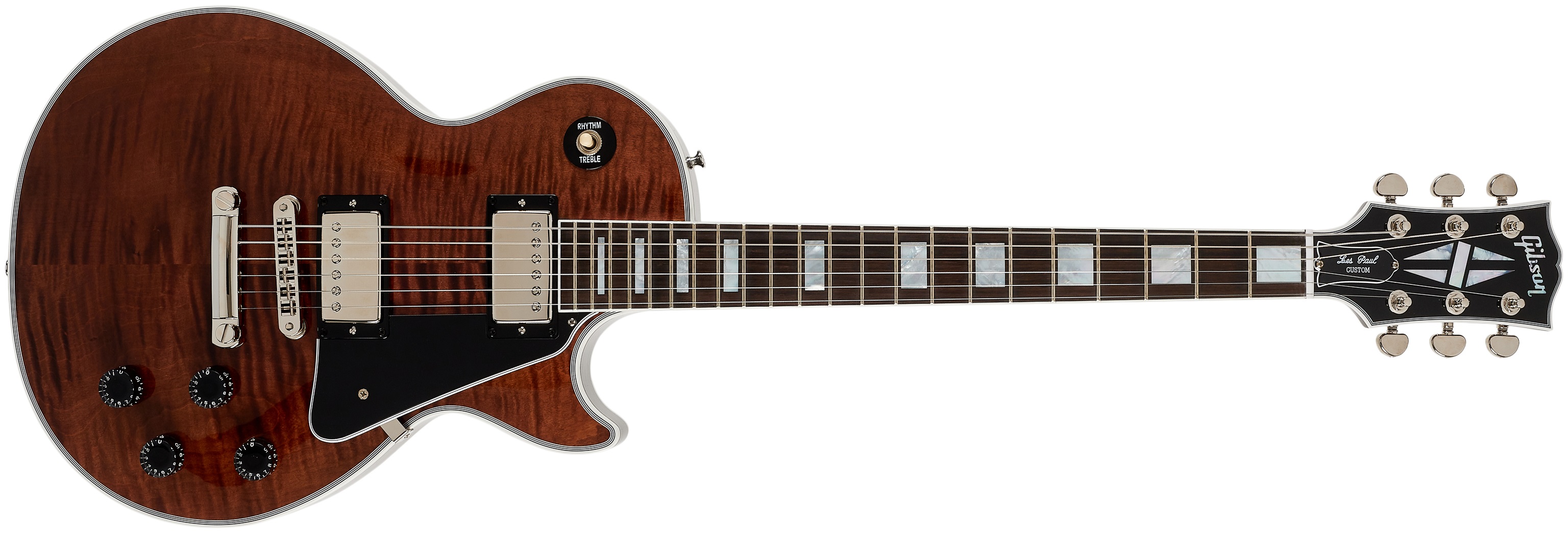 Gibson Custom Shop Dealer Select Les Paul Custom Figured Root Beer Glo