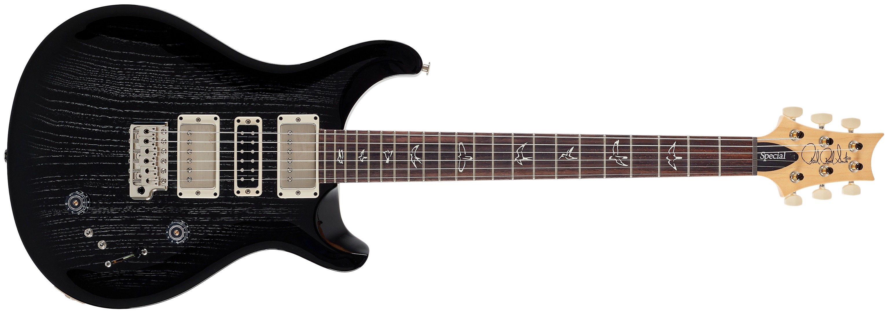 PRS Swamp Ash Special Black Doghair Smokeburst