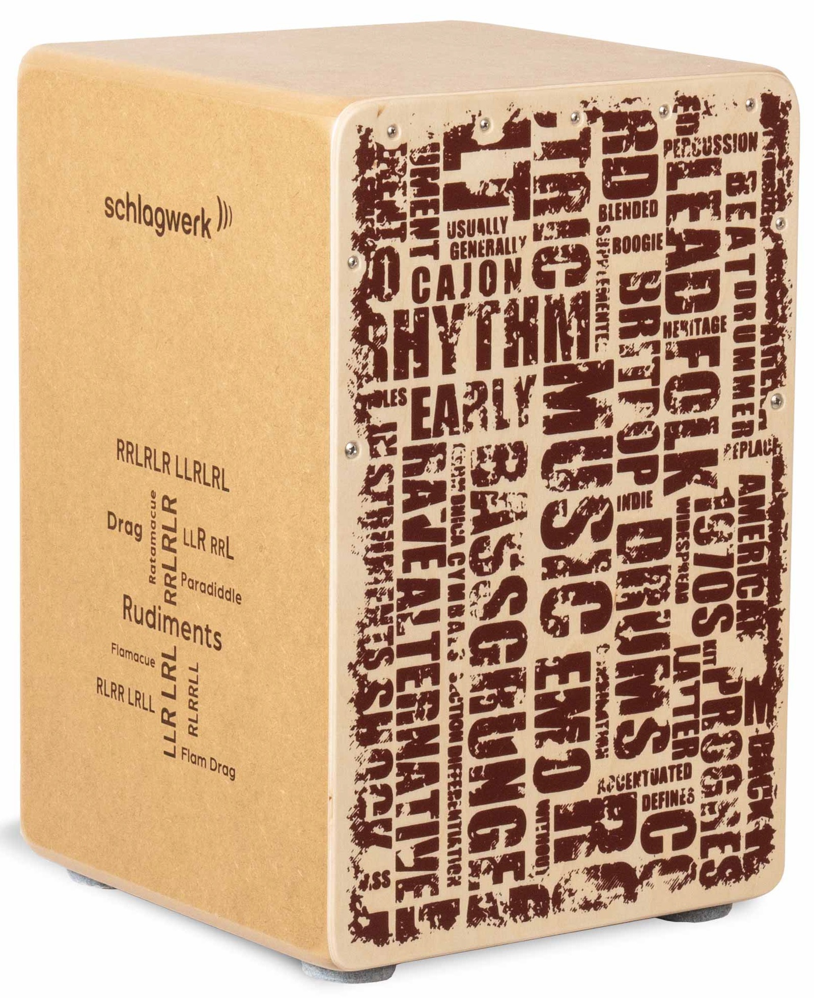 Schlagwerk CP86 Rudiments Styles Cajon