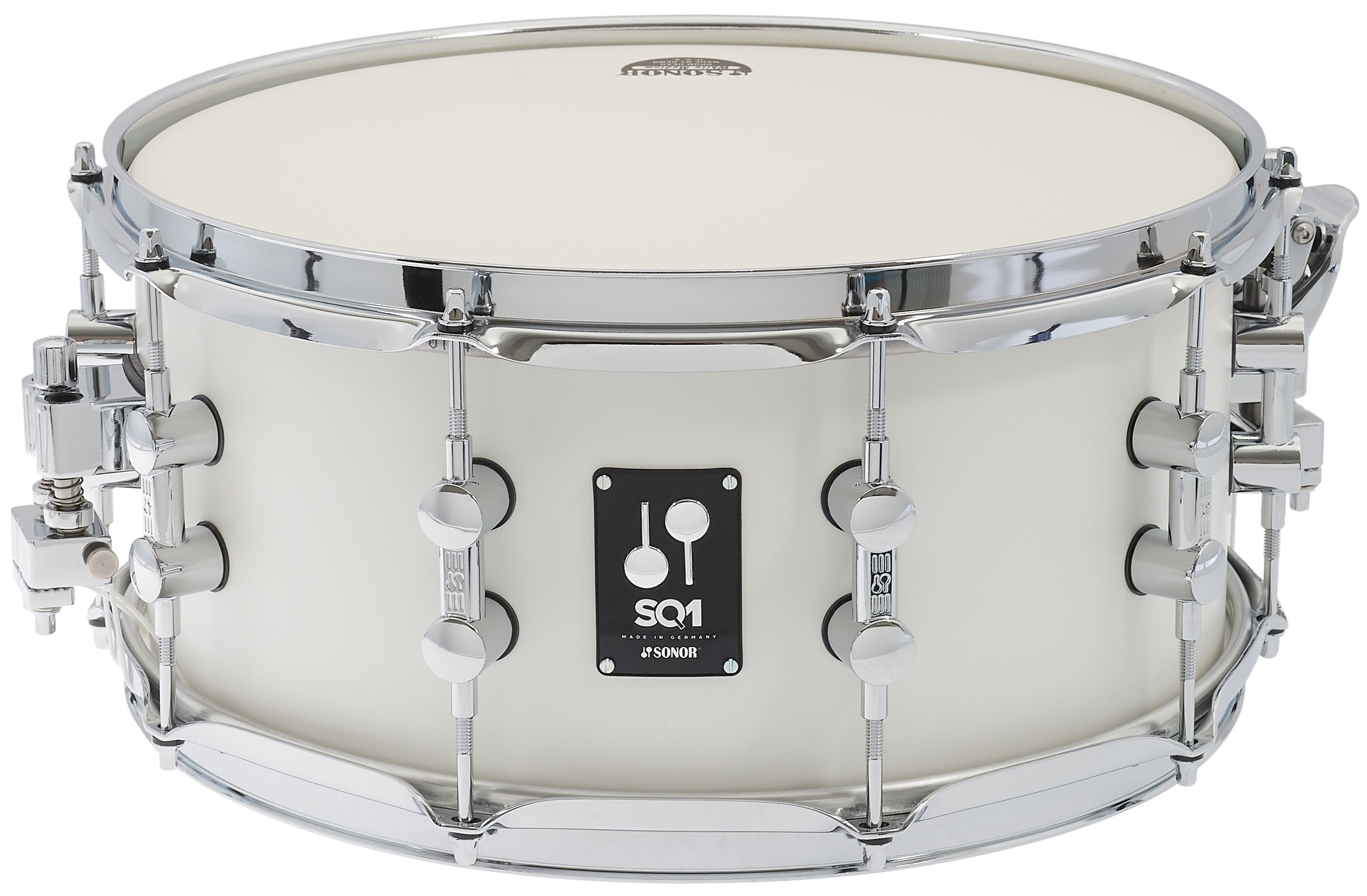 Sonor 14" x 6,5" SQ1 Satin Pure White  (rozbalené)
