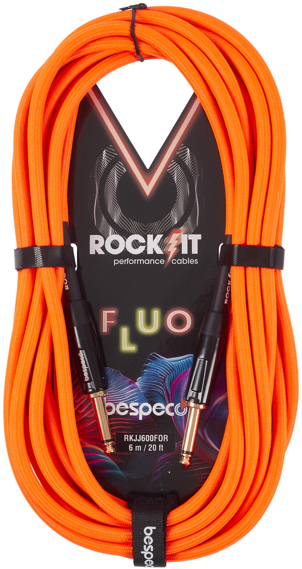 E-shop Bespeco ROCKIT FLUO Orange 6 m