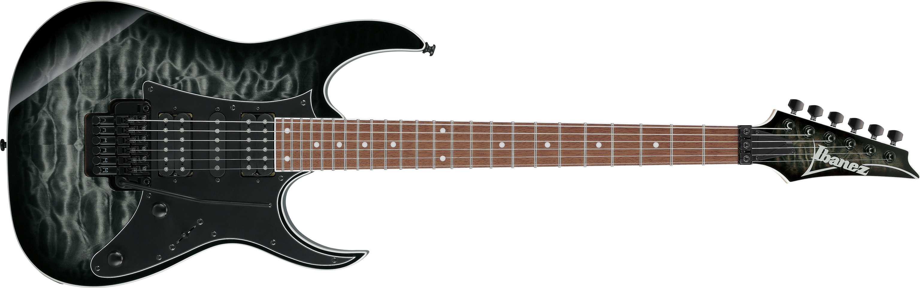 E-shop Ibanez RG450QMB Transparent Gray