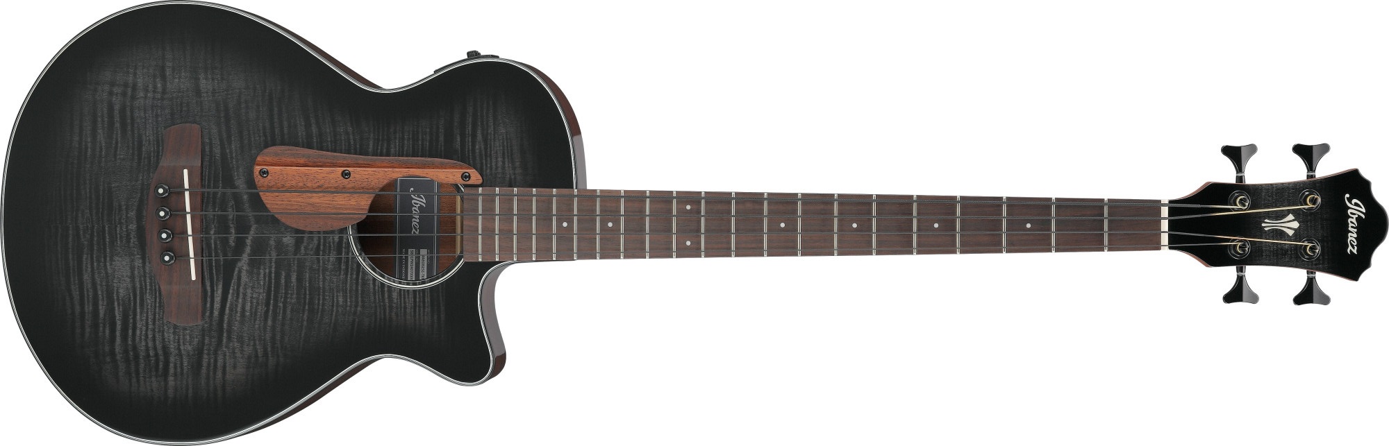 Ibanez AEGB25E Transparent Black