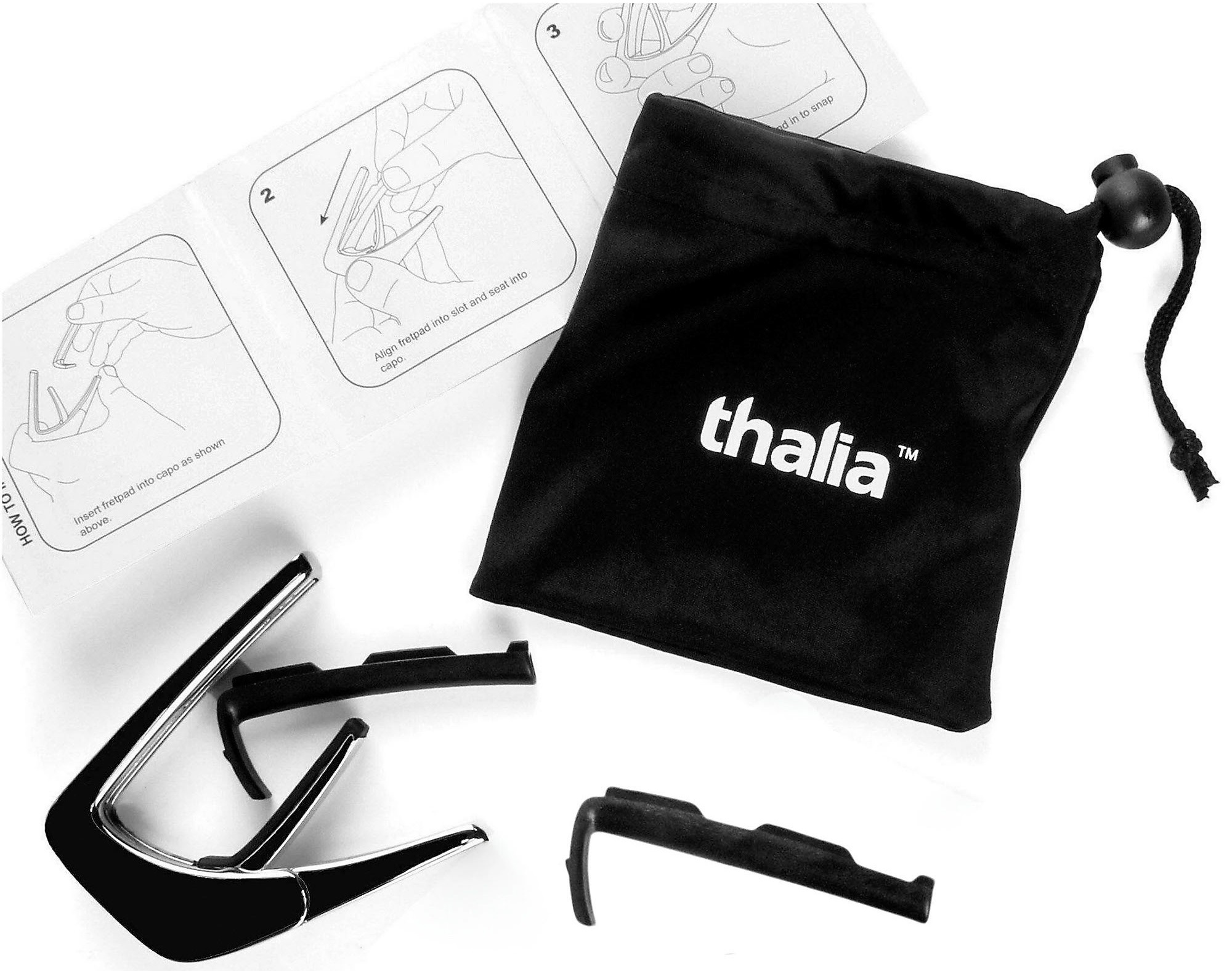 Thalia Premium Series Vintage Pearl Black Chrome