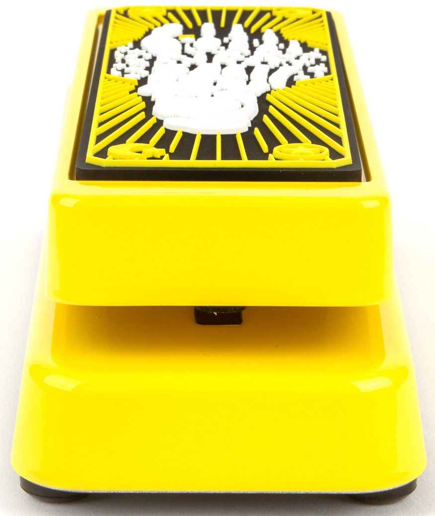 Dunlop Kirk Hammett Cry Baby Wah Yellow Sparkle Edition
