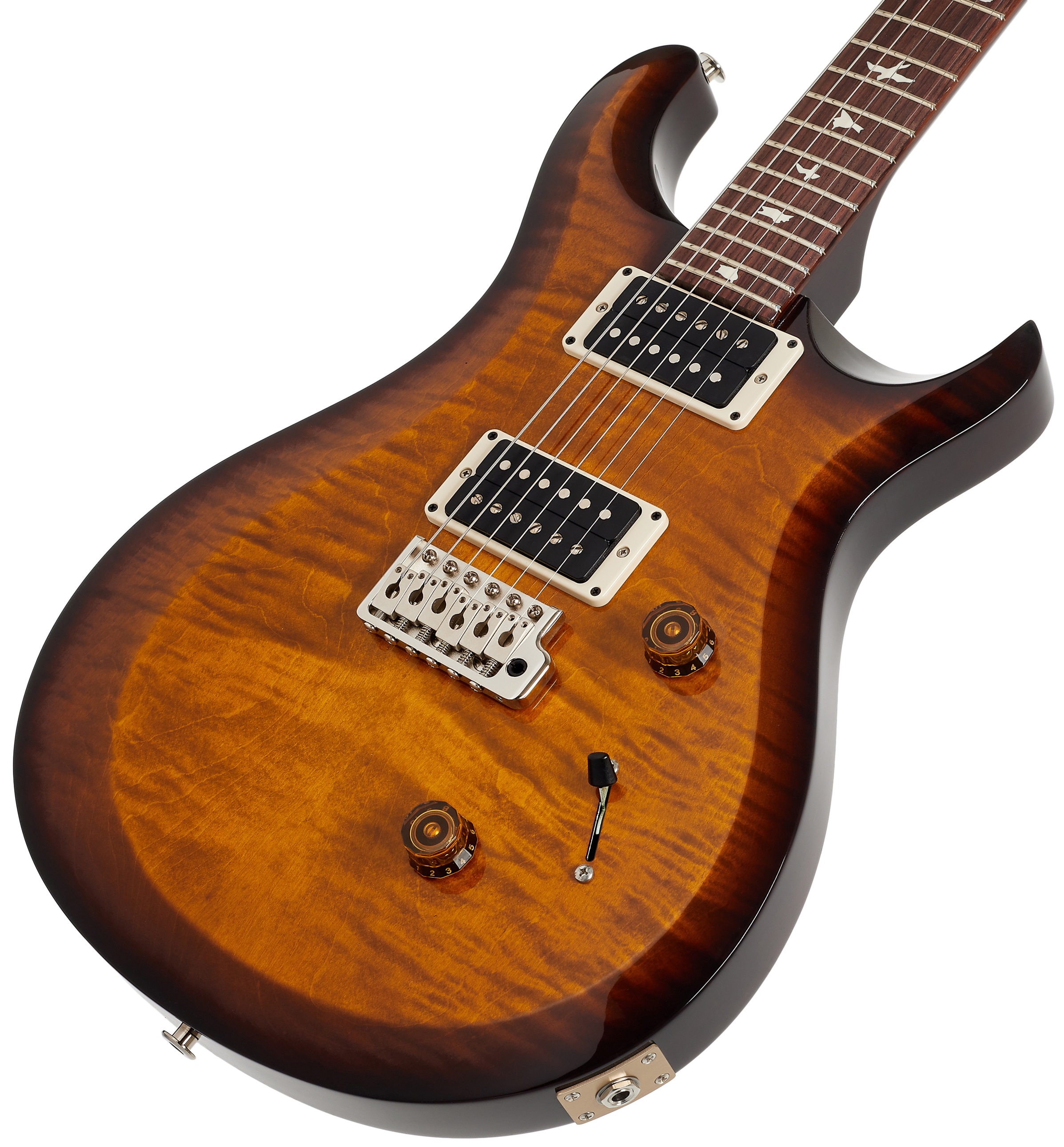 PRS S2 Custom 24 Black Amber