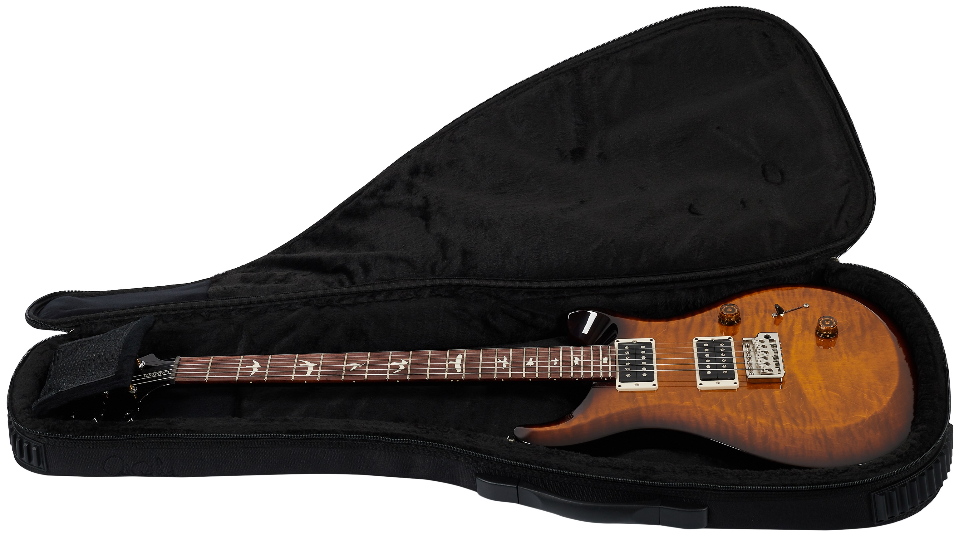 PRS S2 Custom 24 Black Amber