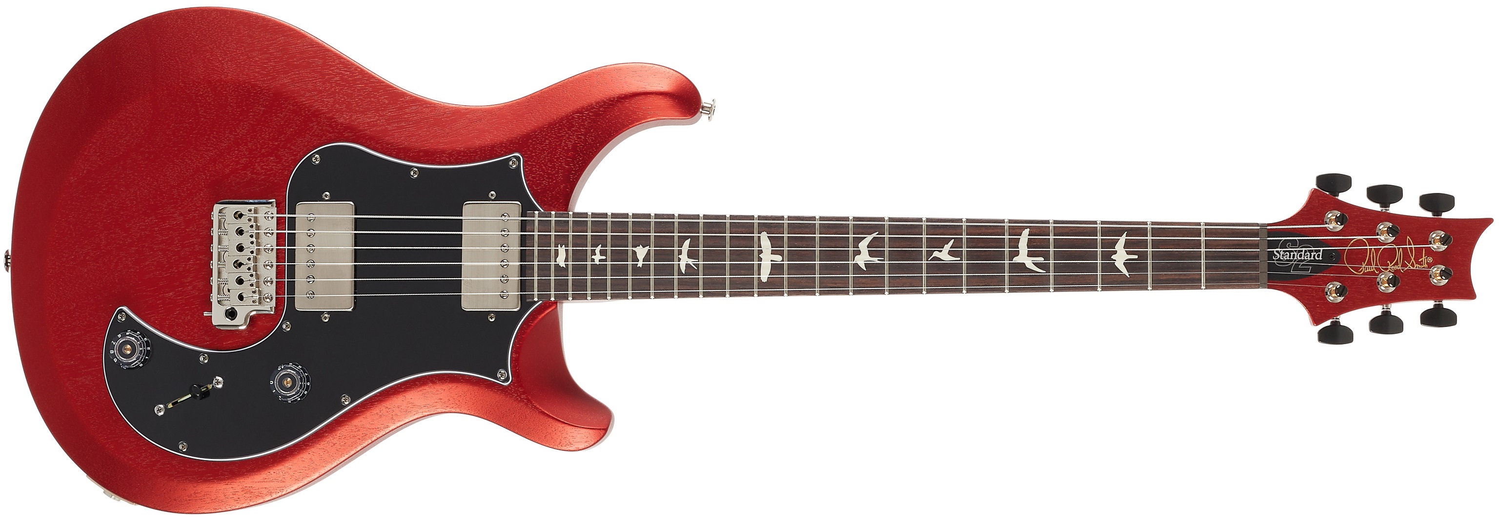 PRS S2 Standard 22 Satin Red Apple Metallic