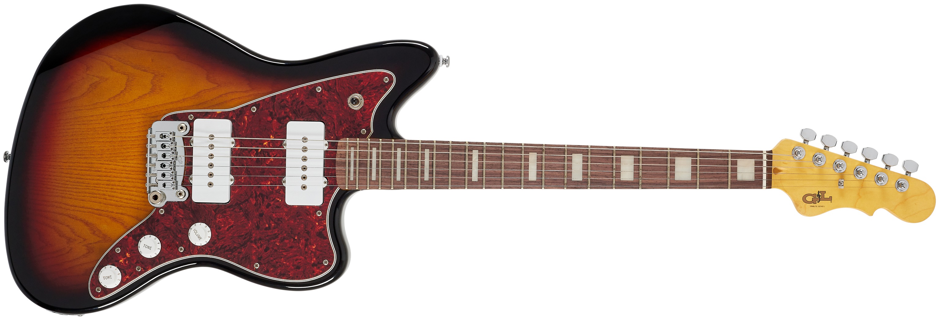 G&L Tribute Doheny 3-Tone Sunburst RW