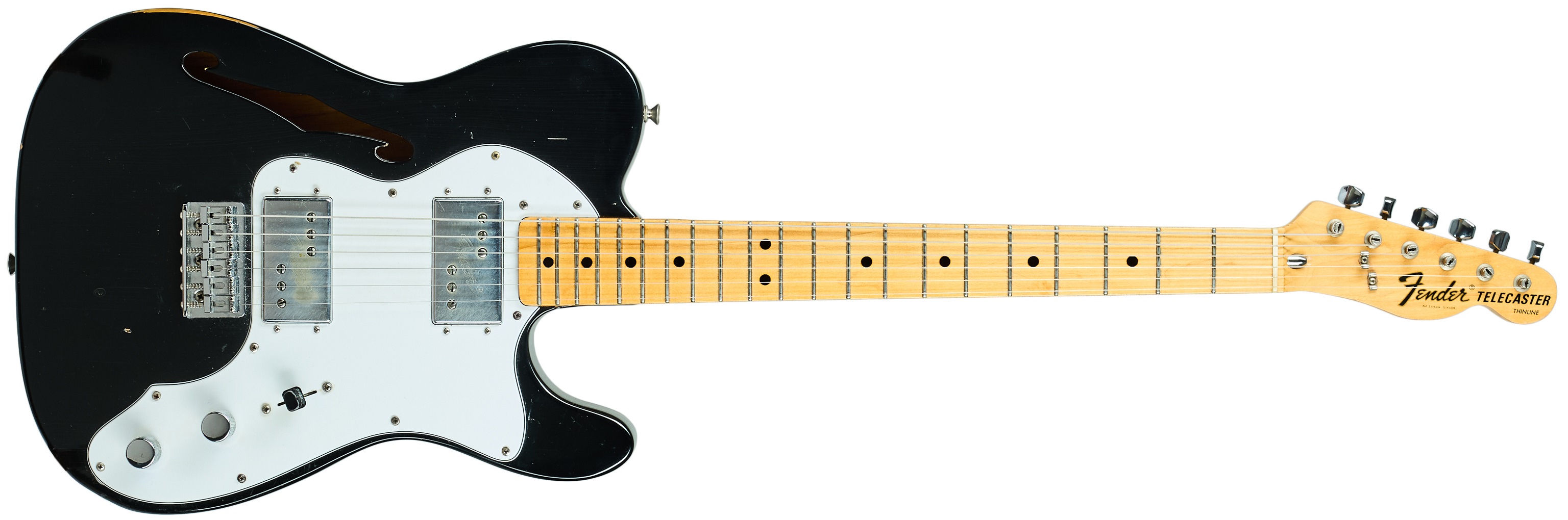 Fender 1974 Thinline Telecaster Custom Color Black