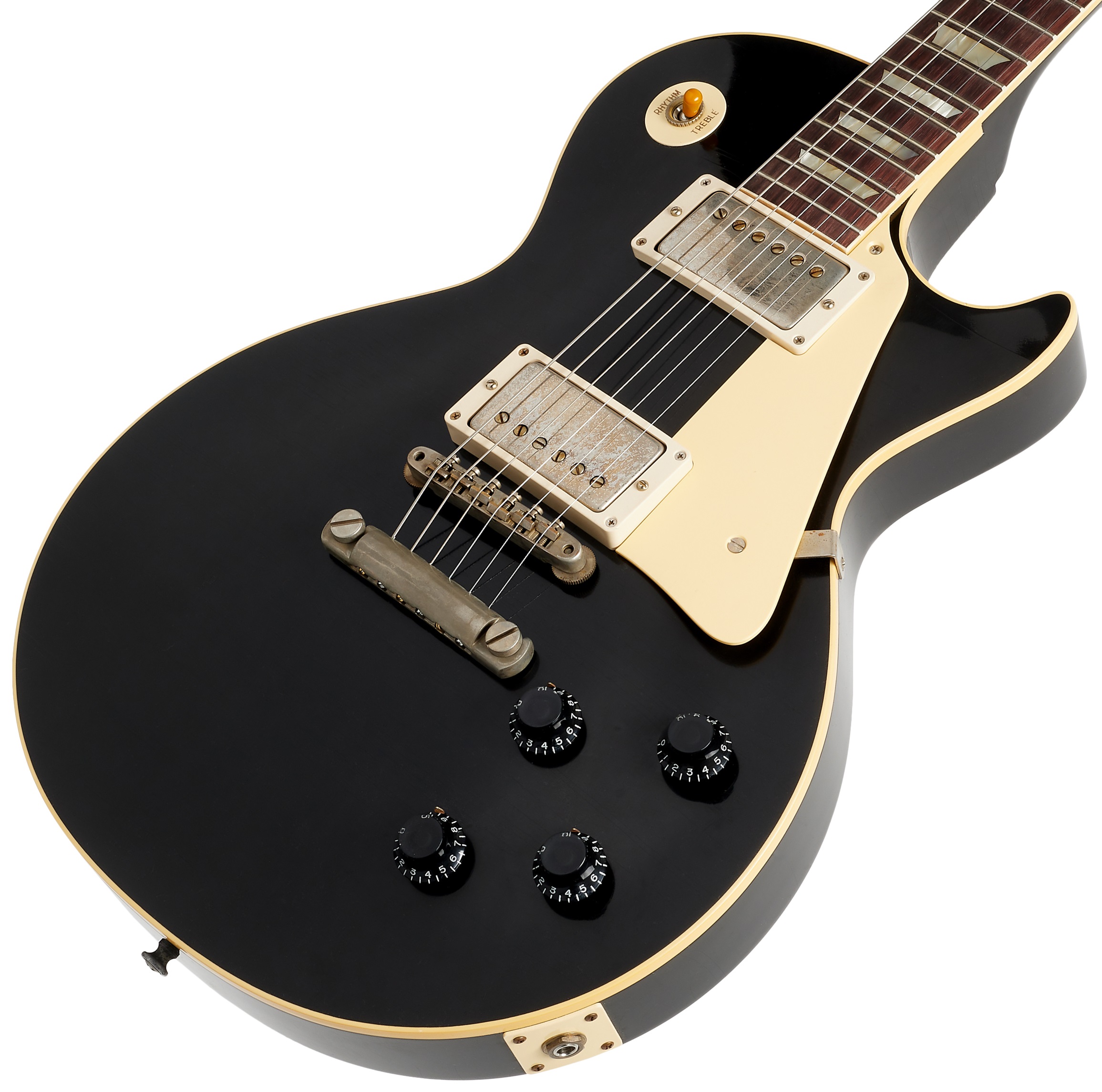 Gibson Custom 1958 Les Paul Standard All Ebony Ultra Light Aged