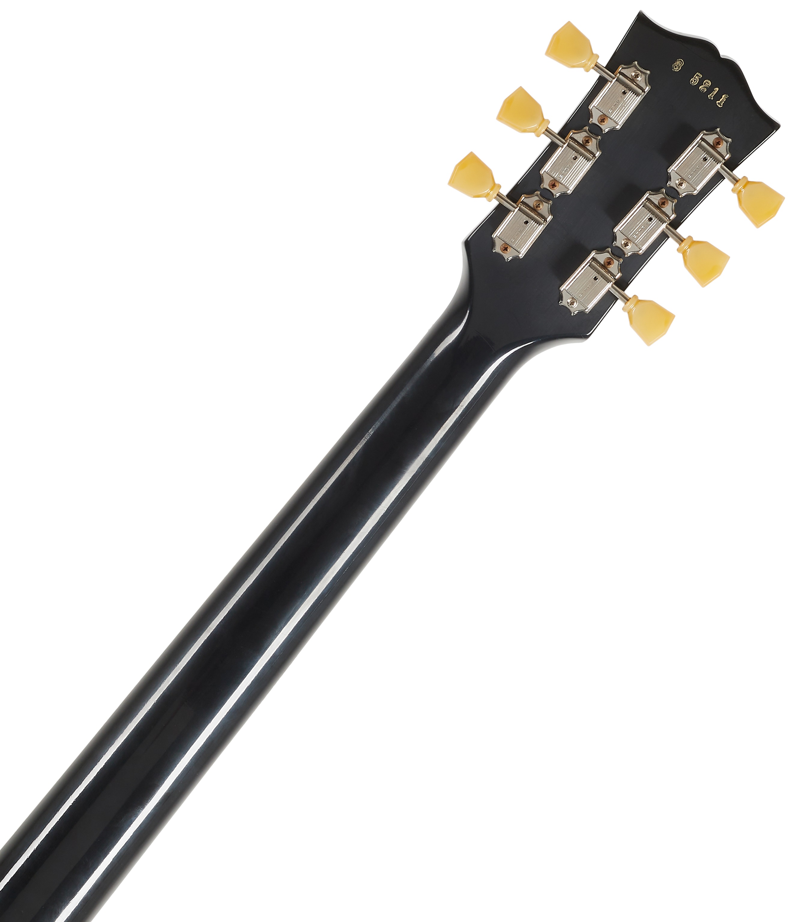 Gibson Custom 1958 Les Paul Standard All Ebony Ultra Light Aged