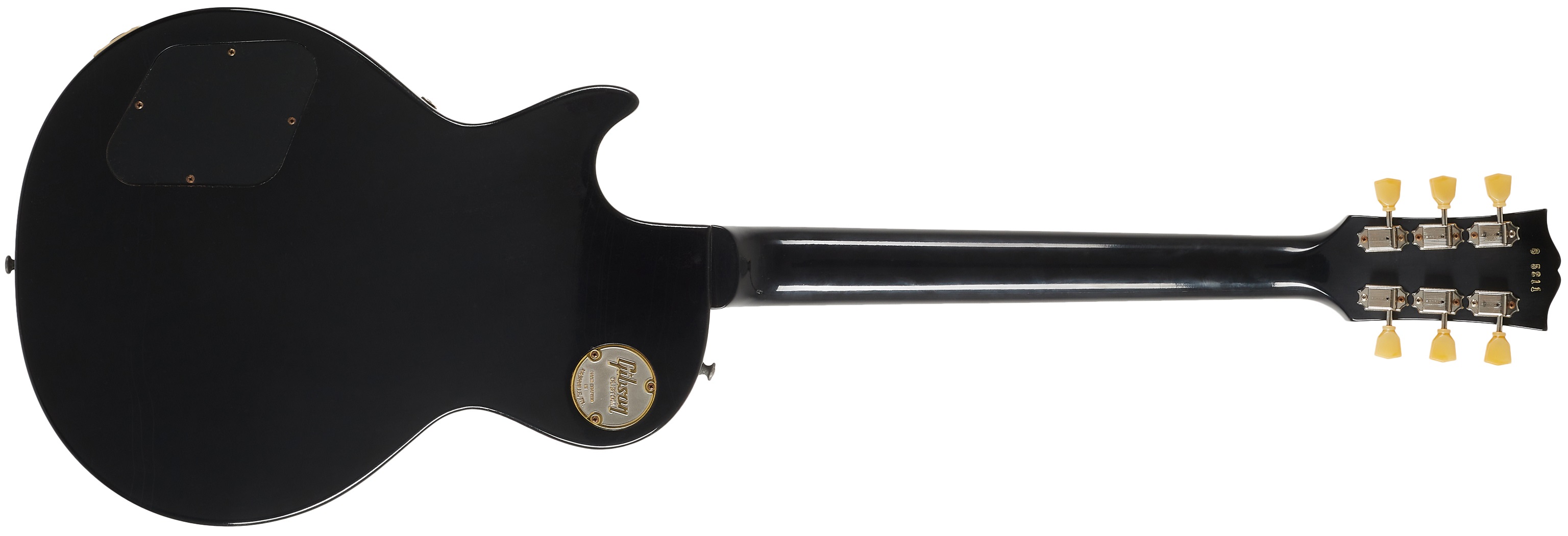 Gibson Custom 1958 Les Paul Standard All Ebony Ultra Light Aged