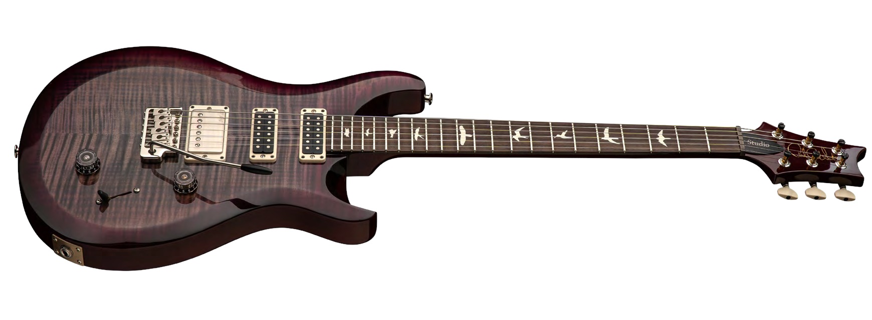 PRS S2 Studio Faded Gray Black Purple Burst