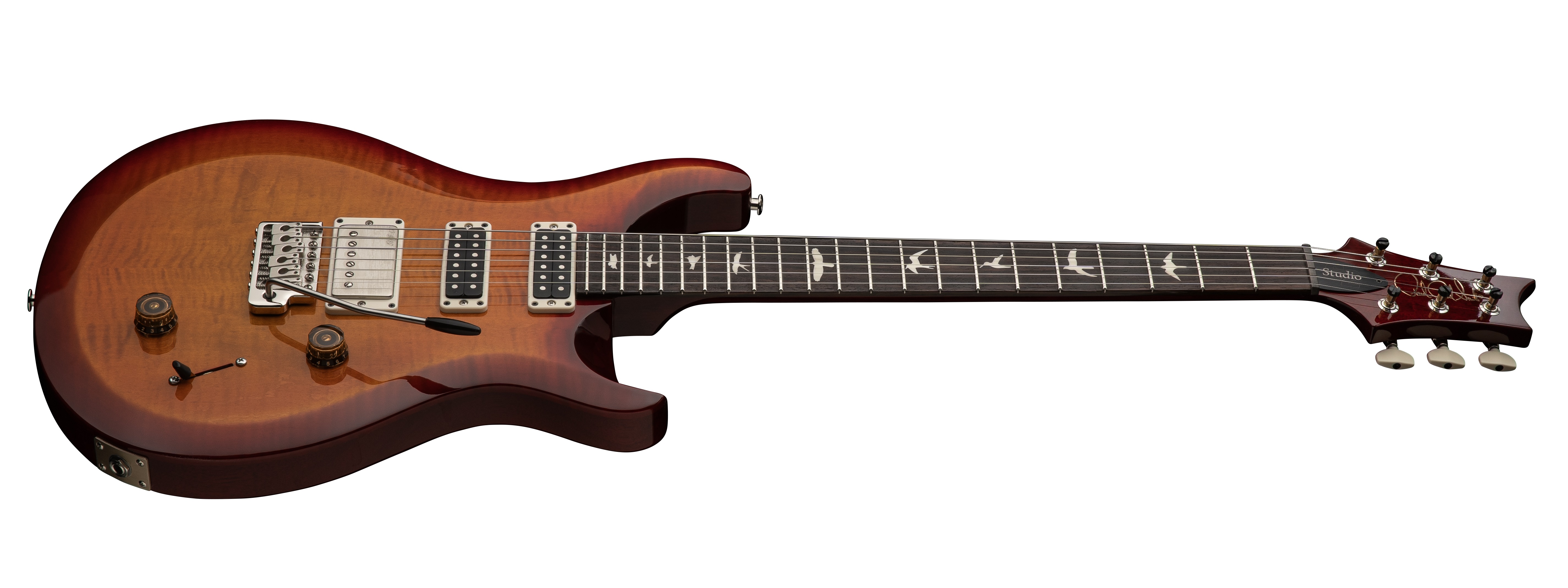 PRS S2 Studio Dark Cherry Sunburst