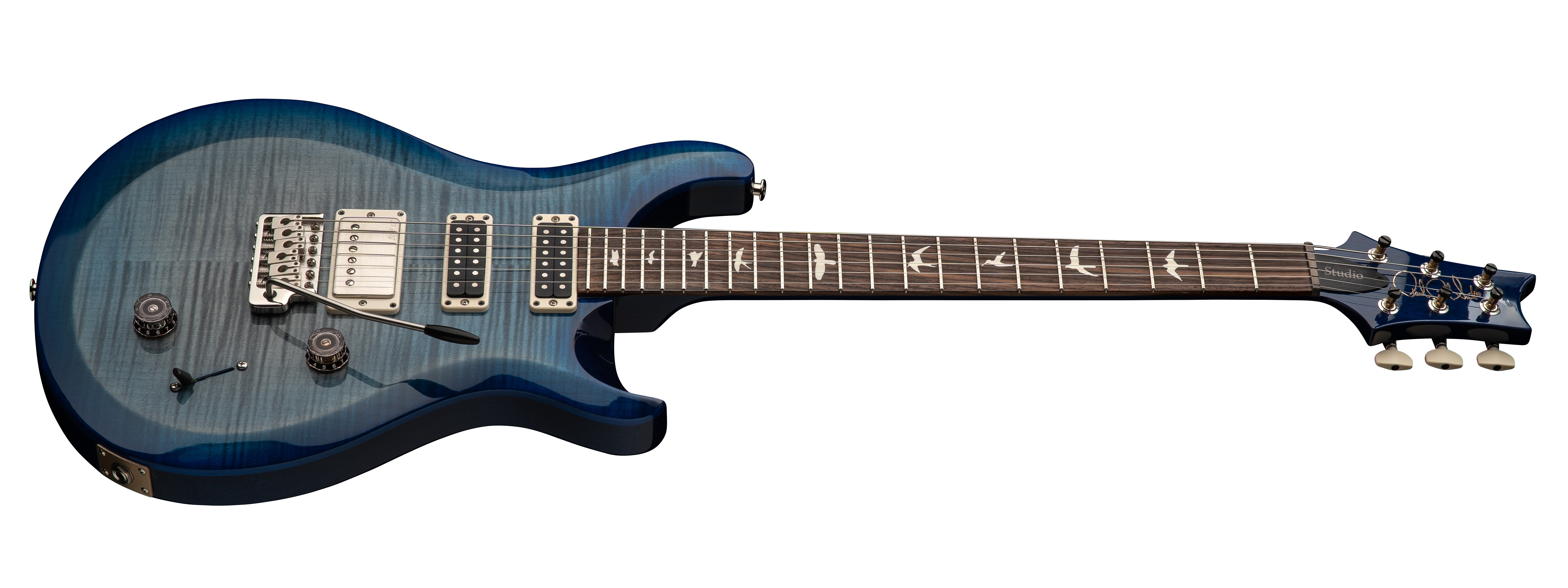 PRS S2 Studio Faded Gray Black Blue Burst