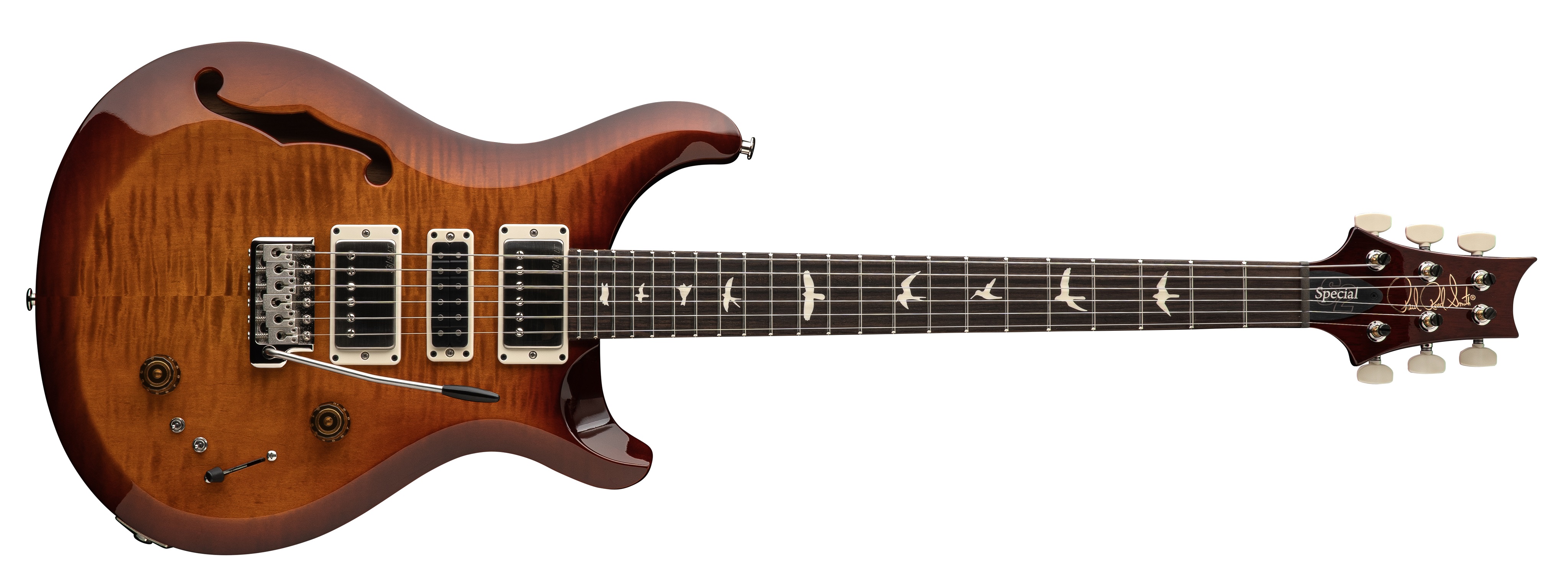 PRS S2 Special Semi-Hollow Dark Cherry Sunburst