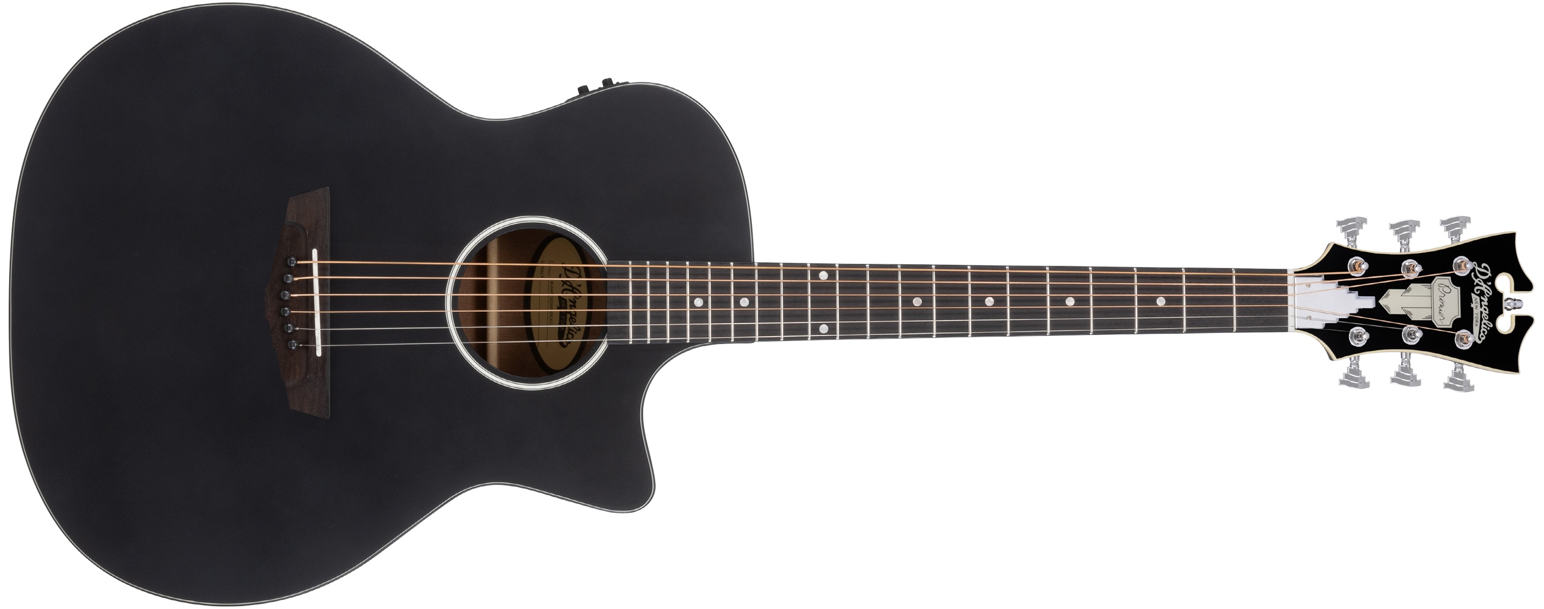 D'Angelico Premier Gramercy LS Black Top