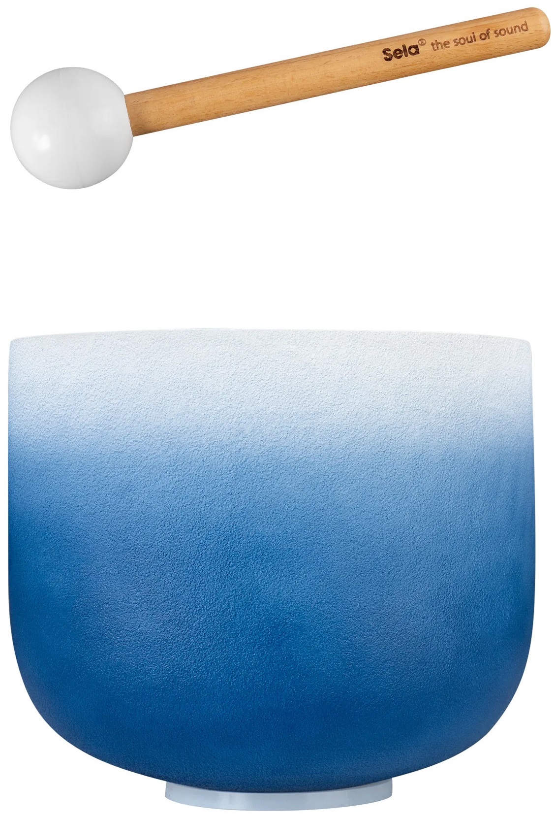 Sela Crystal Singing Bowl Chakra 9" - Indigo, Third Eye, A (432Hz)