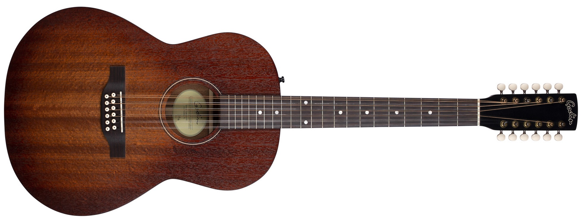 Godin Mahogany Folk 12 Rustic Burst