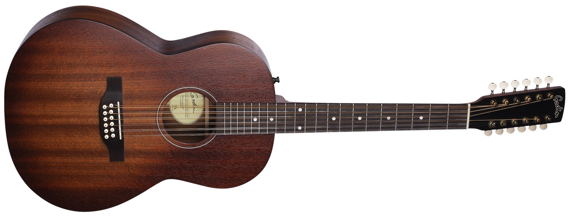 Godin Mahogany Folk 12 Rustic Burst