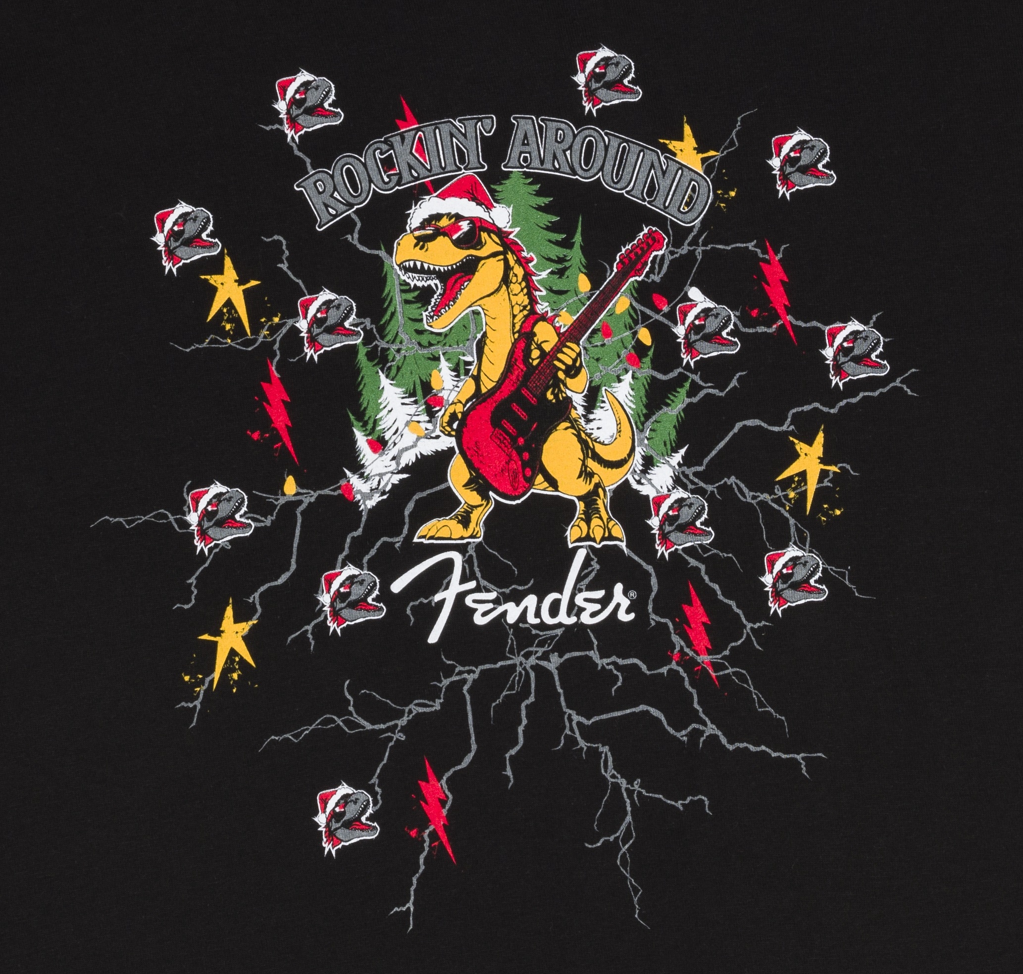 Fender 2025 Ugly Christmas Tee M