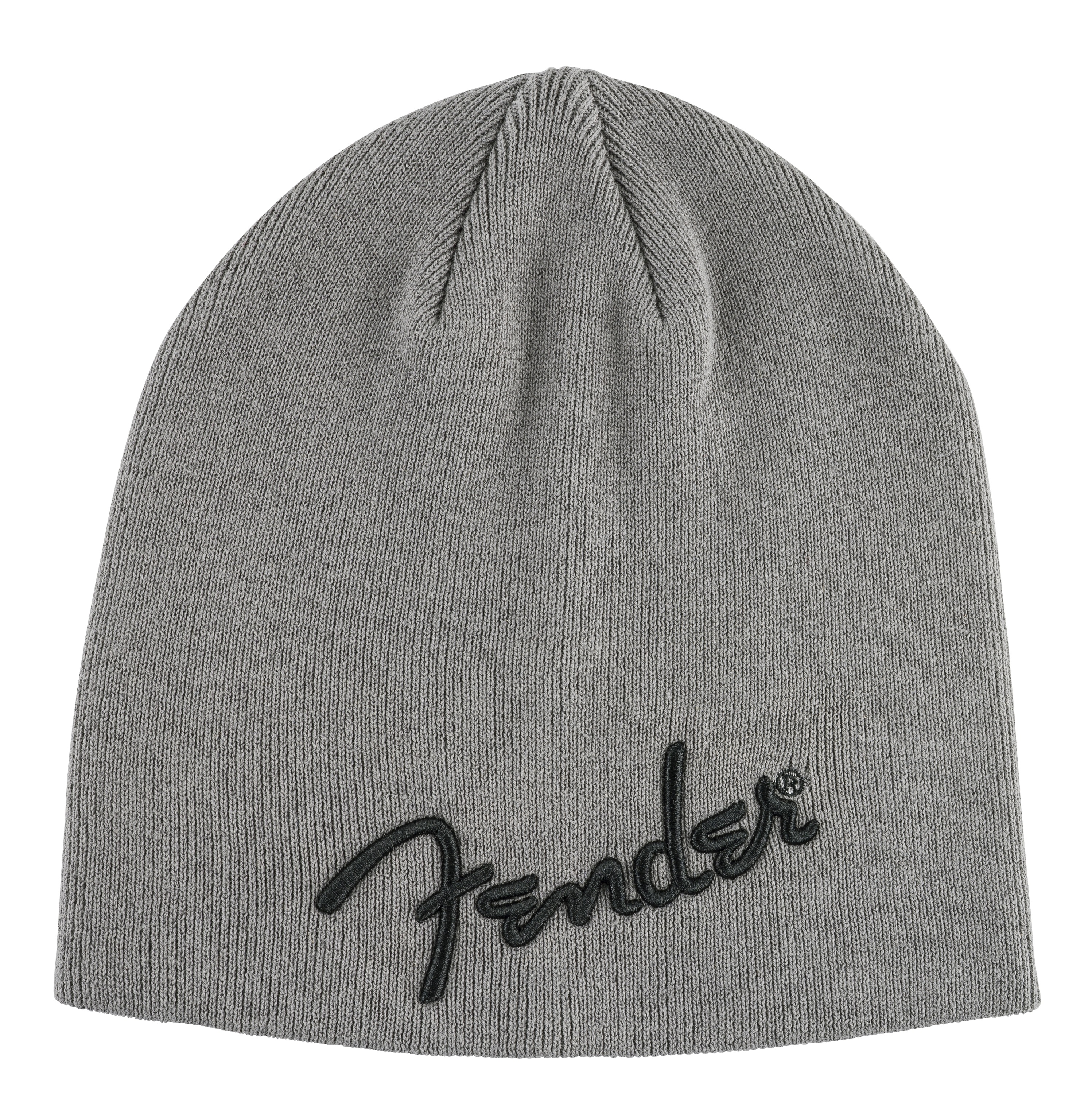 Fender Logo Beanie Charcoal Heather Gray One Size