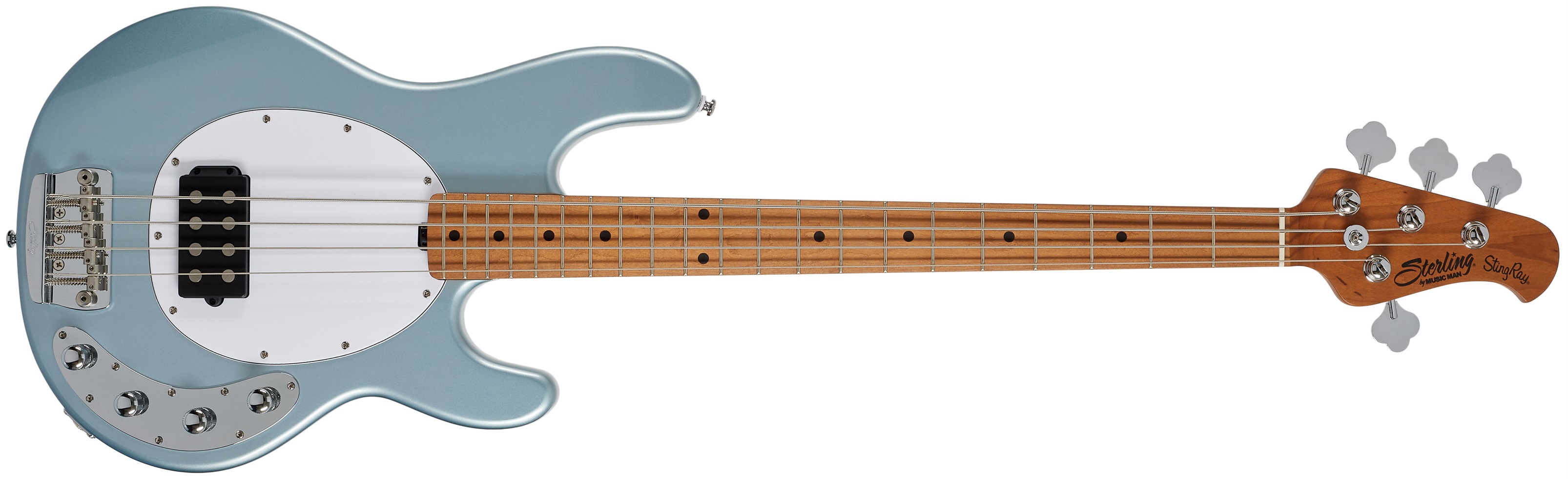 Sterling by Music Man Ray34 Firemist Silver