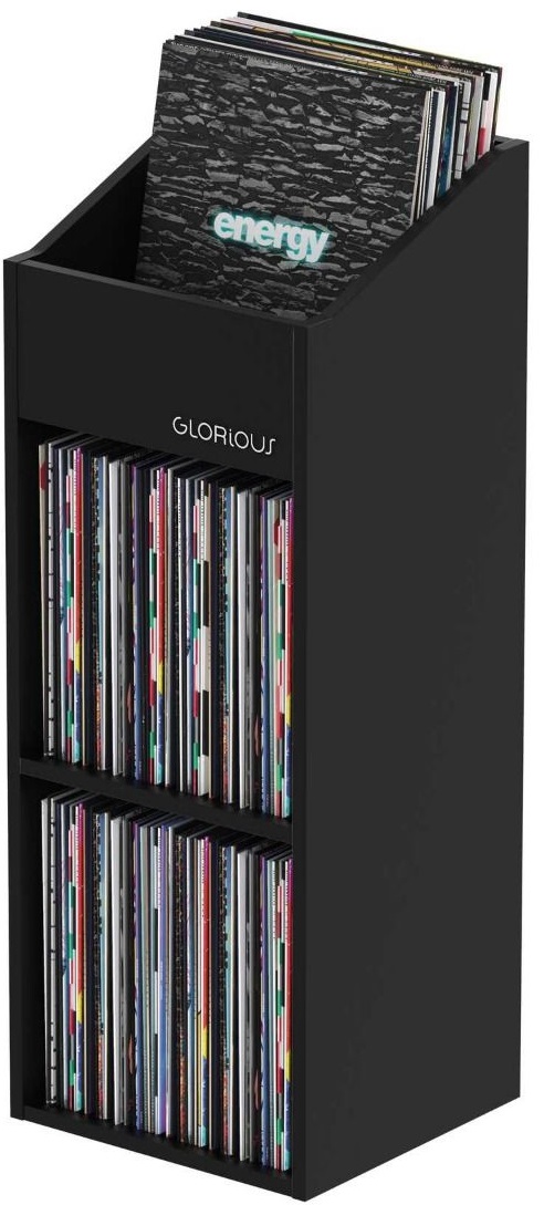 Glorious Record Rack 330 Black