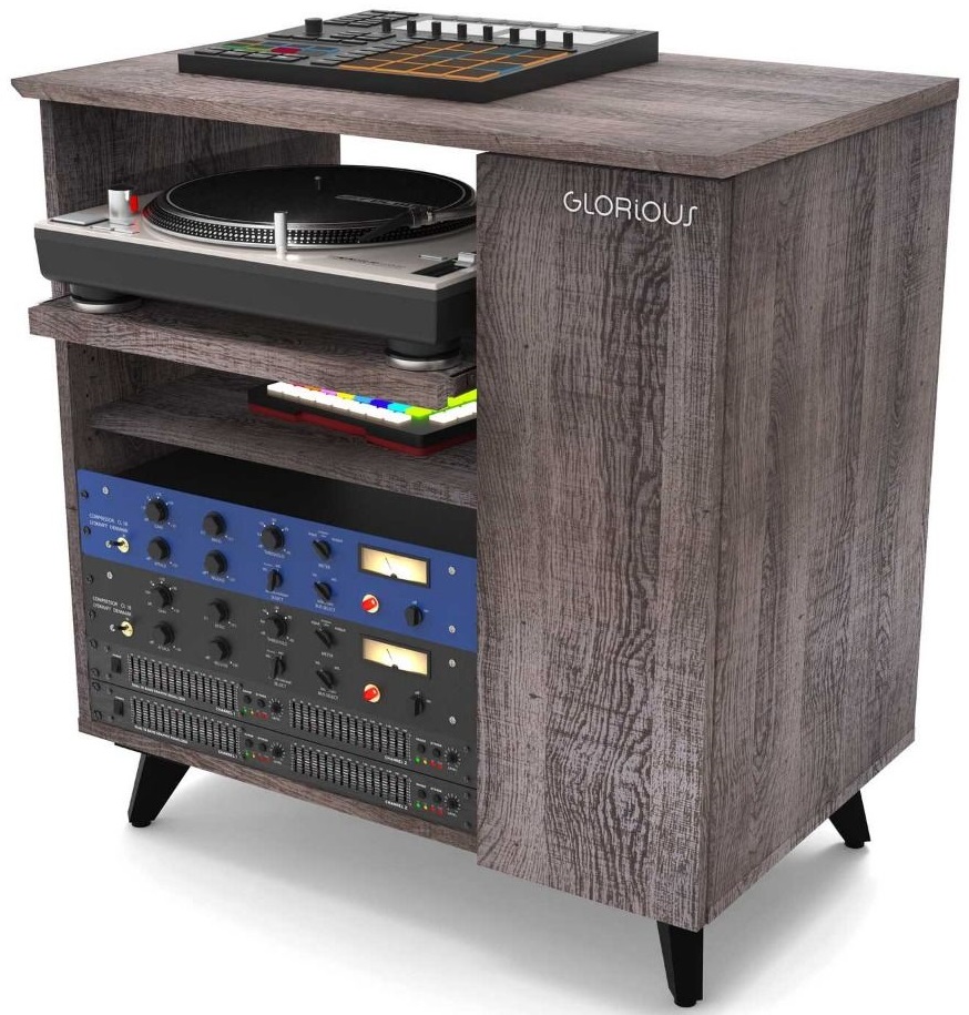 Glorious Modular Side Rack Walnut